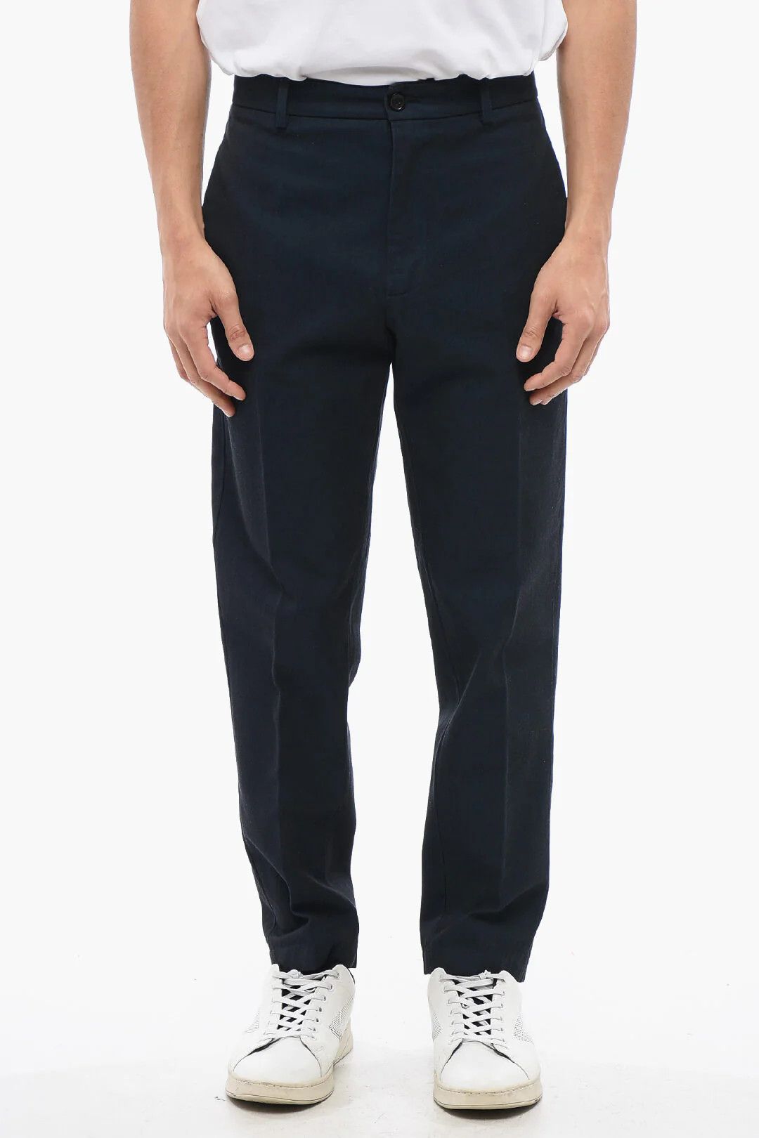 DEPARTMENT5 og1mm0326 Cotton Poplin Pant in Blue Size US 30 / EU 46 - 1 Thumbnail