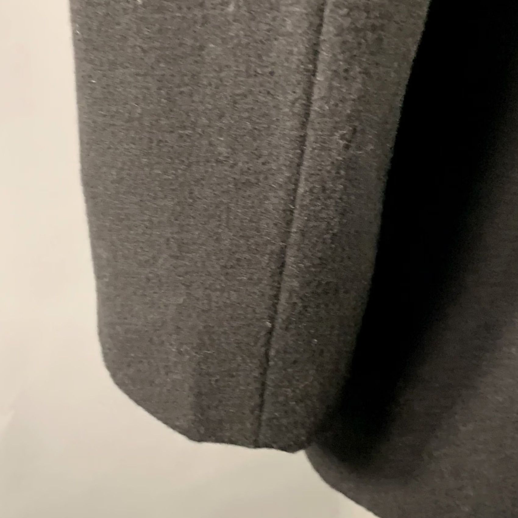 Yohji Yamamoto YOHJI YAMAMOTO Black Wool Sport Coat XL Peak Lapel Men Size US XL / EU 56 / 4 - 5 Thumbnail