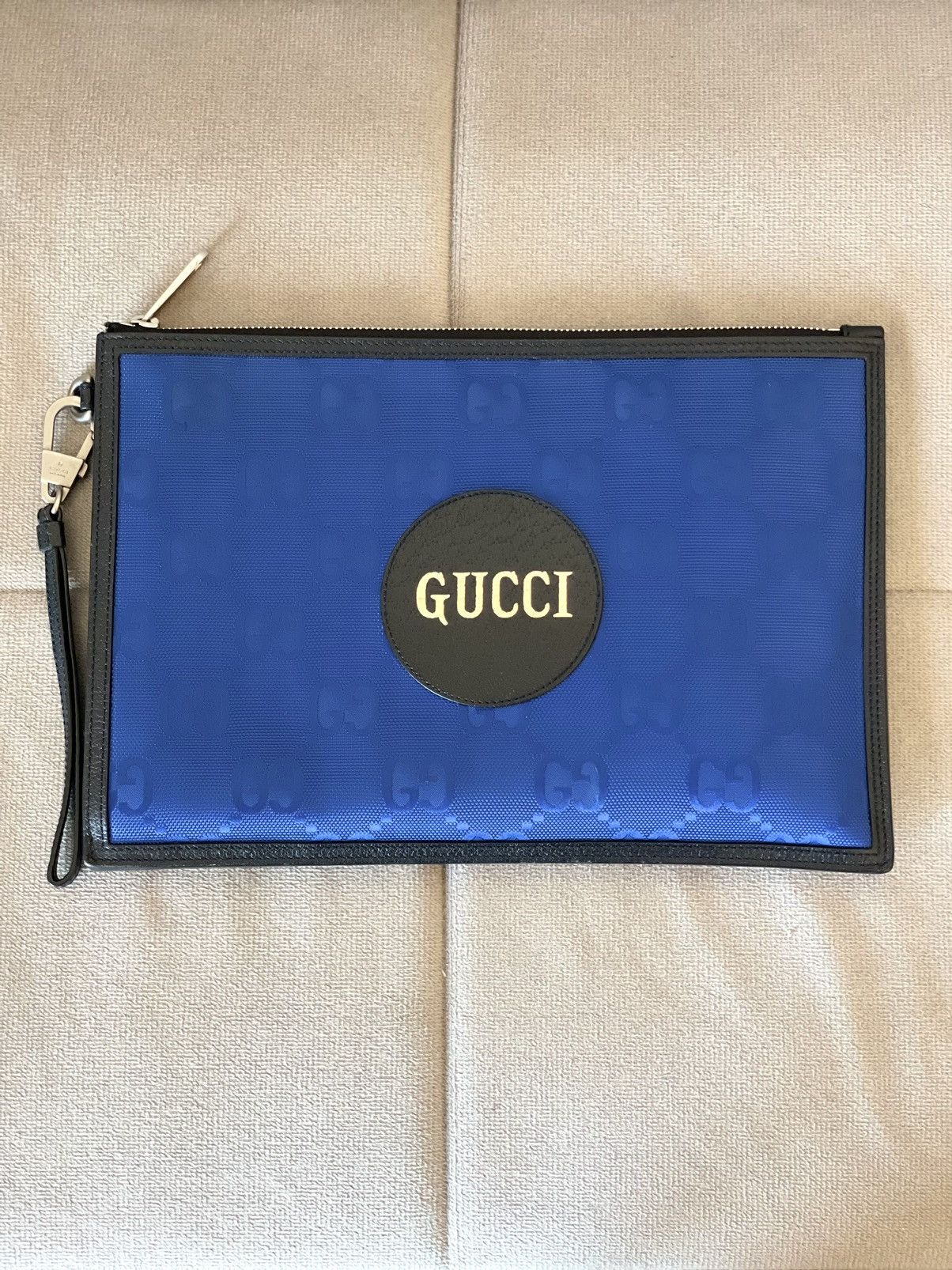 Gucci Gucci Off The Grid Blue Clutch Size ONE SIZE - 1 Thumbnail