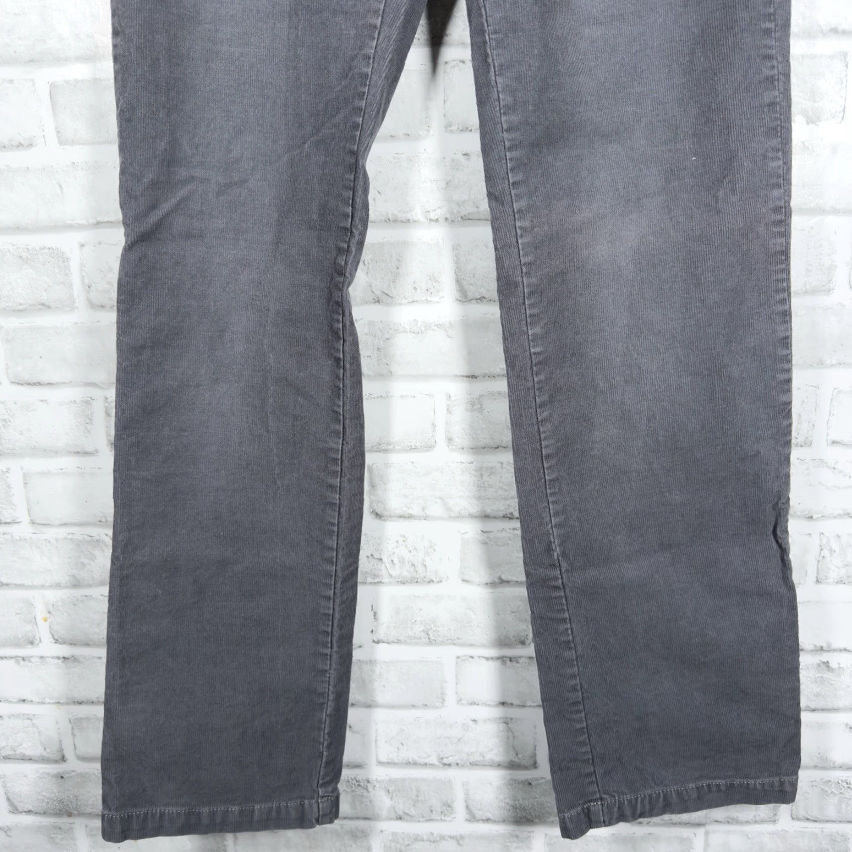 Prana PrAna Cordury Gray Casual Cotton Blend Pants Womens Size 6x31 Size 28" / US 6 / IT 42 - 3 Thumbnail