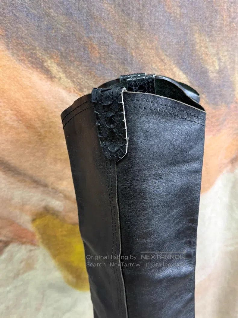 Junya Watanabe Junya Watanabe size L Studded Ultra-high Ankle Boots Size US 7 / EU 40 - 5 Thumbnail