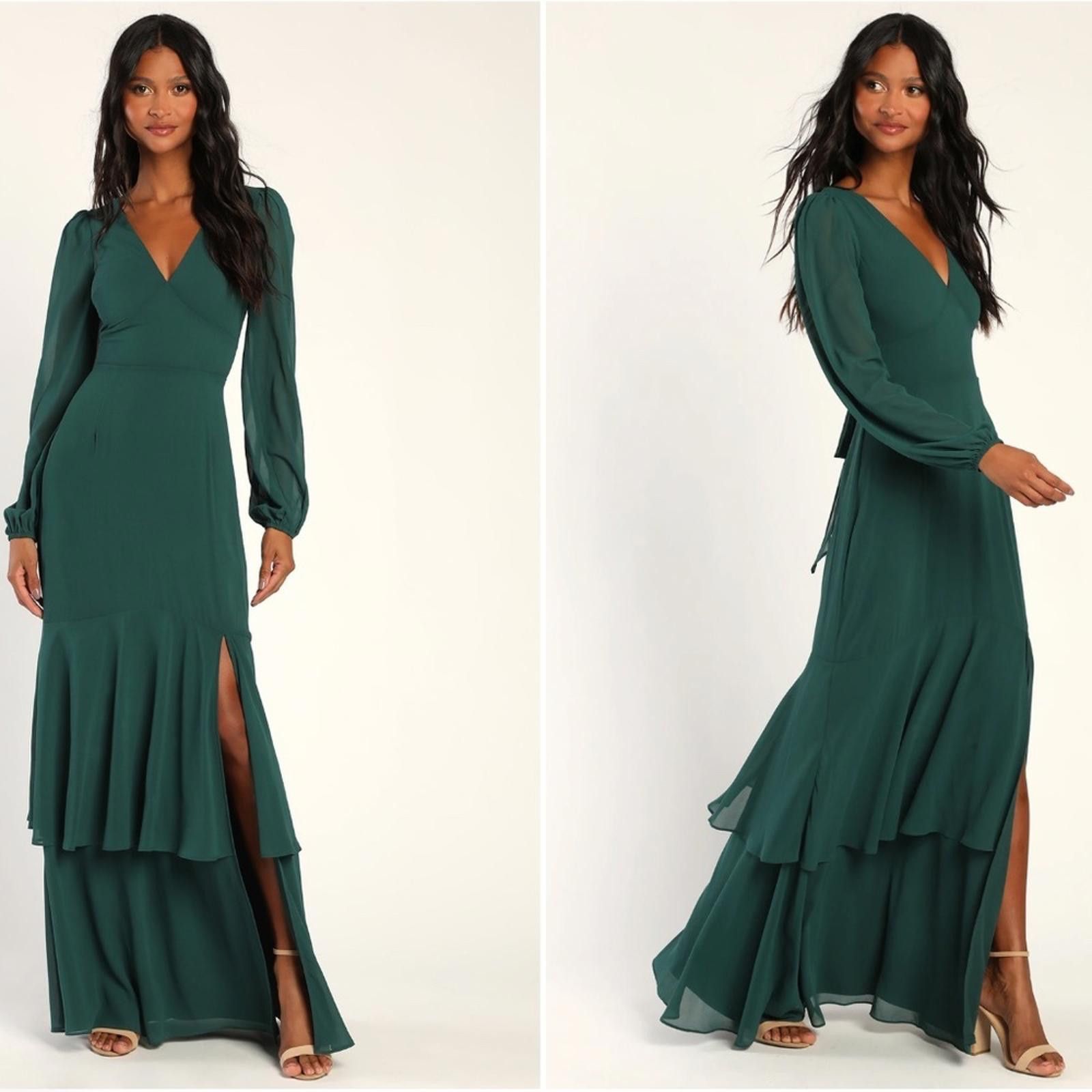 Lulus LULU's Elegant Sexy Sophisticated Romantic Bridesmaid Maxi Size XXL / US 16-18 / IT 52-54 - 3 Thumbnail