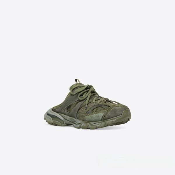 o1in1g0824 Track Mule Full Mesh in Green