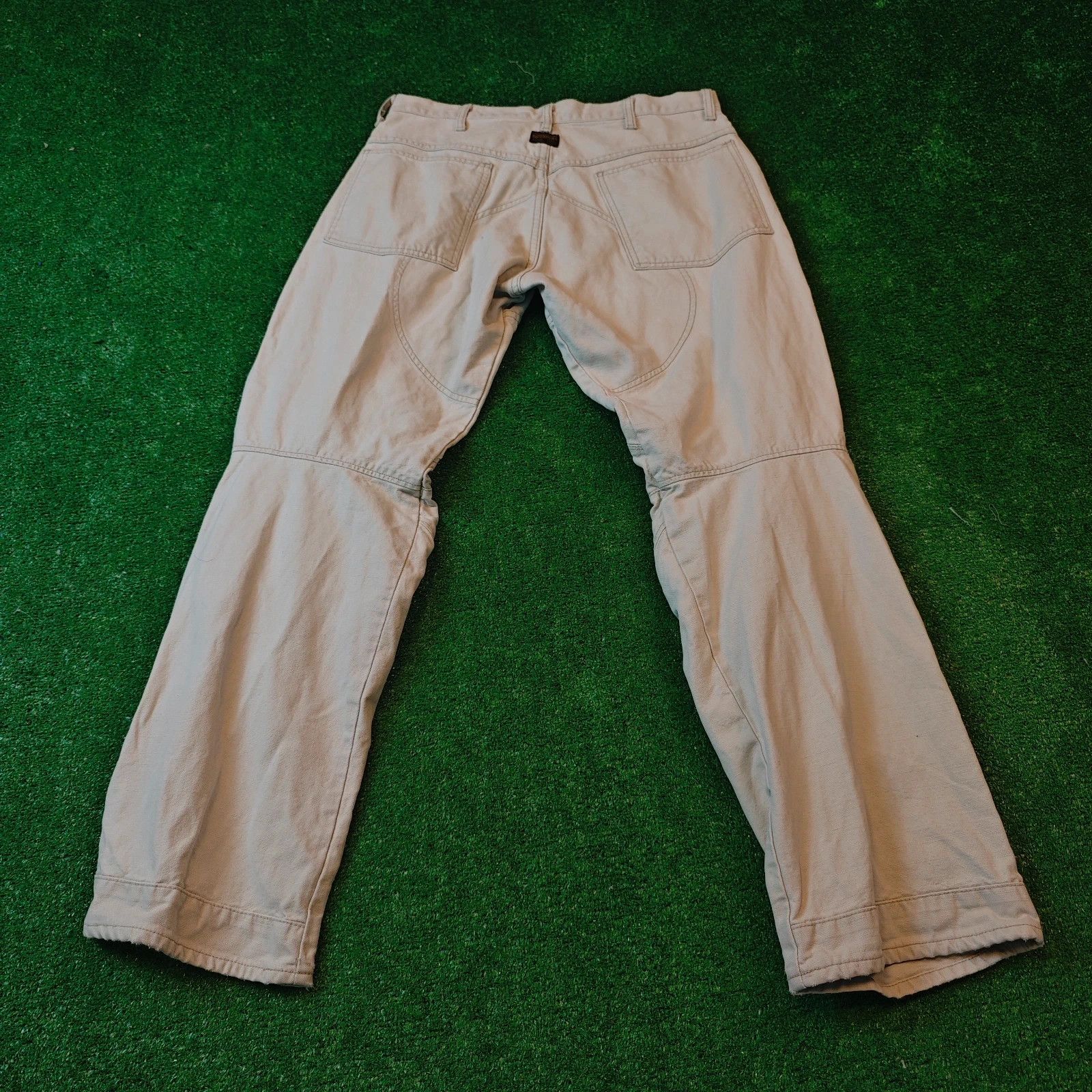 G-Star Vintage G-star Elwood Jeans Mens 32x32 cream straight 90s Size US 32 / EU 48 - 3 Thumbnail