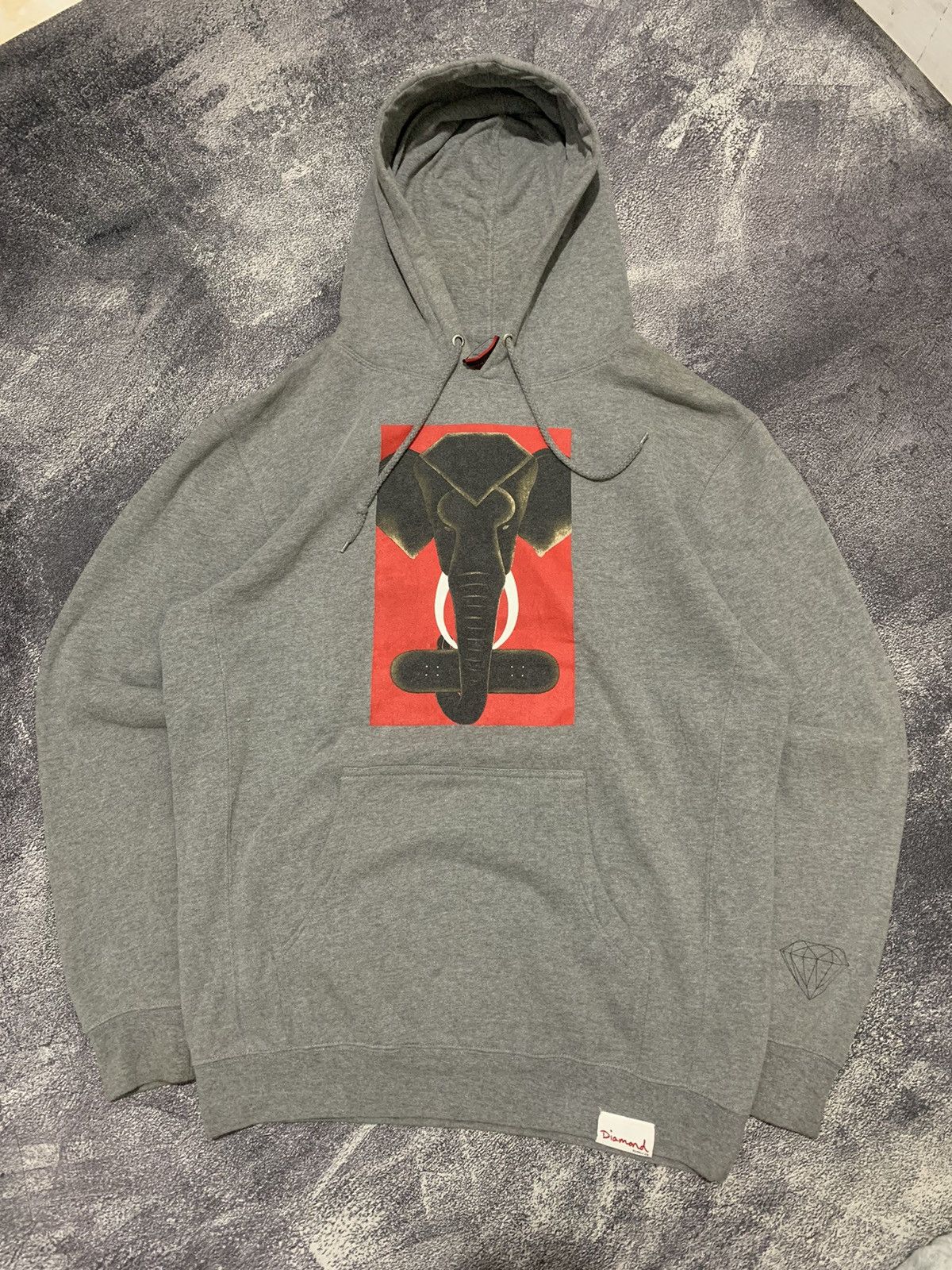 Diamond Supply Co. Diamond suply co tusk mens elephant hoodie Size US L / EU 52-54 / 3 - 1 Thumbnail