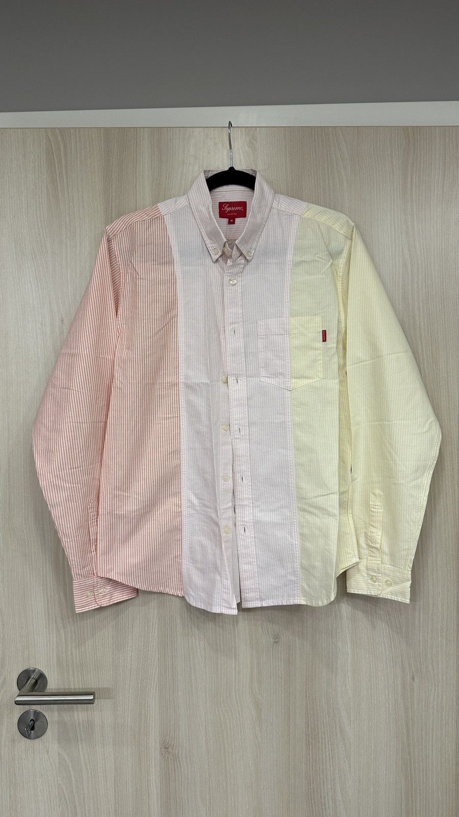 Supreme Supreme Oxford shirt size Medium SS18 Size US M / EU 48-50 / 2 - 1 Thumbnail