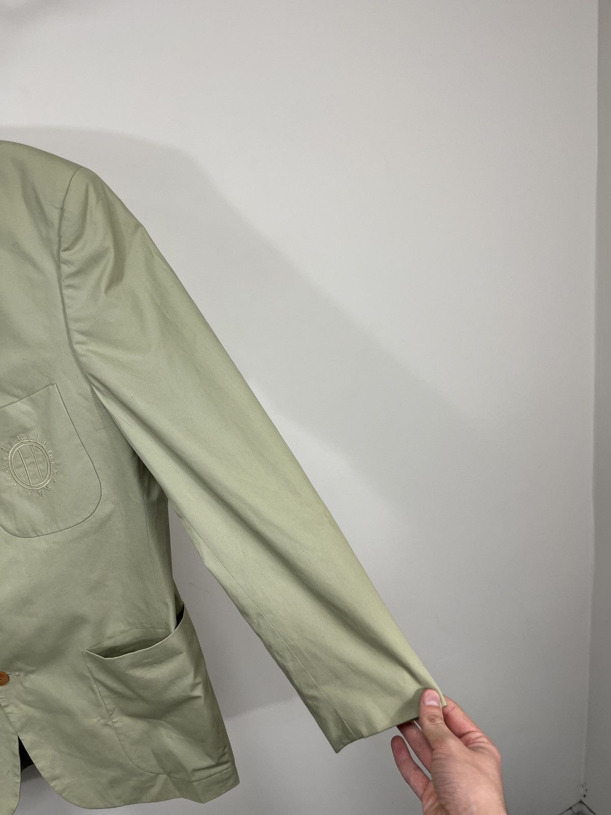 Valentino Vintage Valentino Pocket Logo Rare Luxury Blazer Jacket Size 44R - 12 Thumbnail