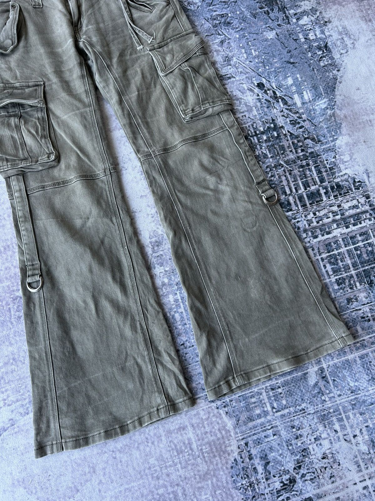 If Six Was Nine Cook & Jeans Flared Army Cargo Size 30" / US 8 / IT 44 - 4 Thumbnail