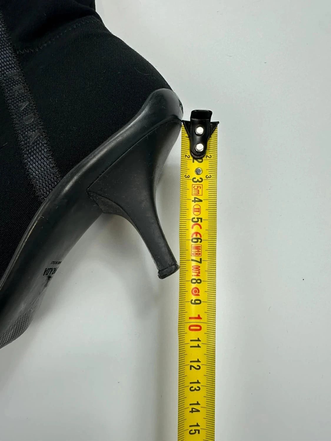 Prada Prada Sport Neoprene Boots Bottines Black bout pointu Size US 7.5 / IT 37.5 - 15 Thumbnail