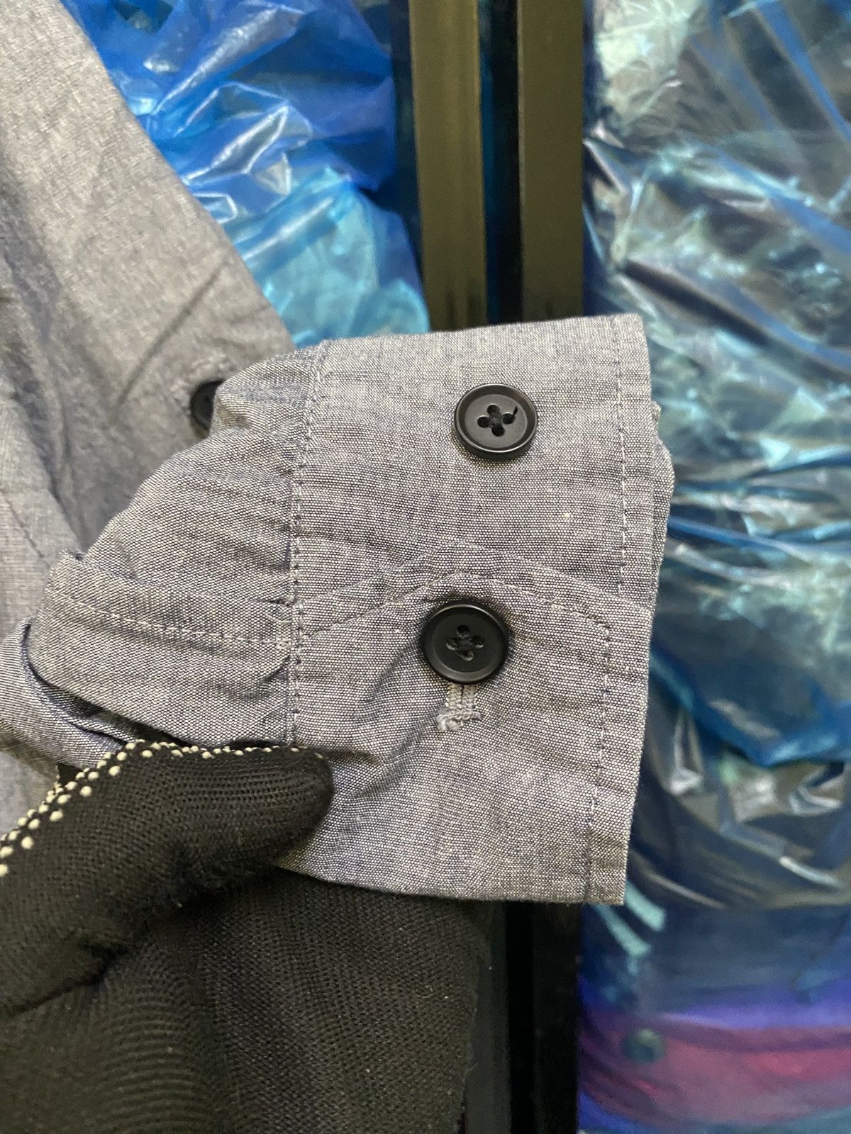 Kansai Yamamoto Vintage SISSY by Kansai Yamamoto Gray Cotton Zip Jacket Size US L / EU 52-54 / 3 - 8 Thumbnail