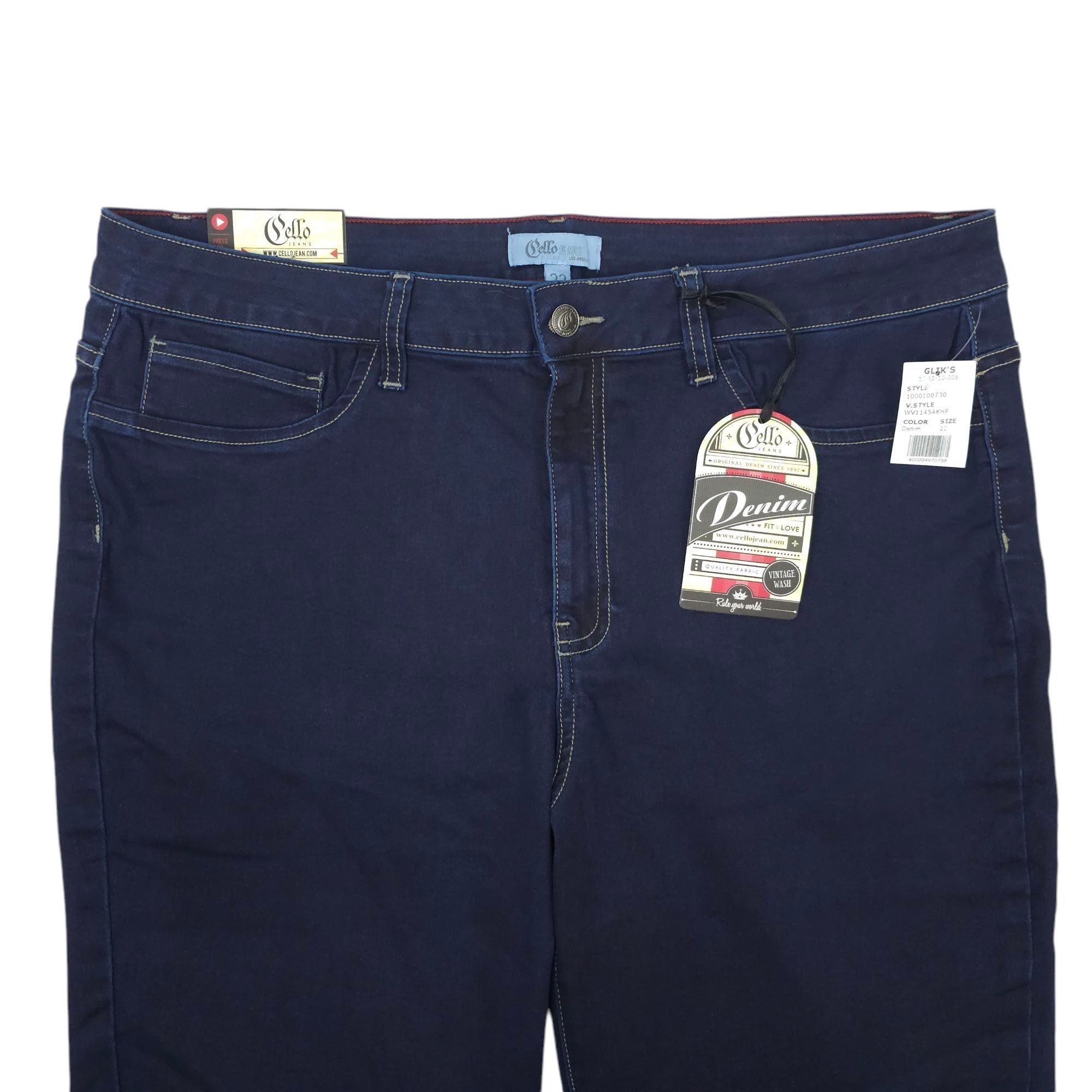 Other Cello Jeans Womens Size 22 High Rise Stretch Denim Vintage D Size 37" - 9 Thumbnail