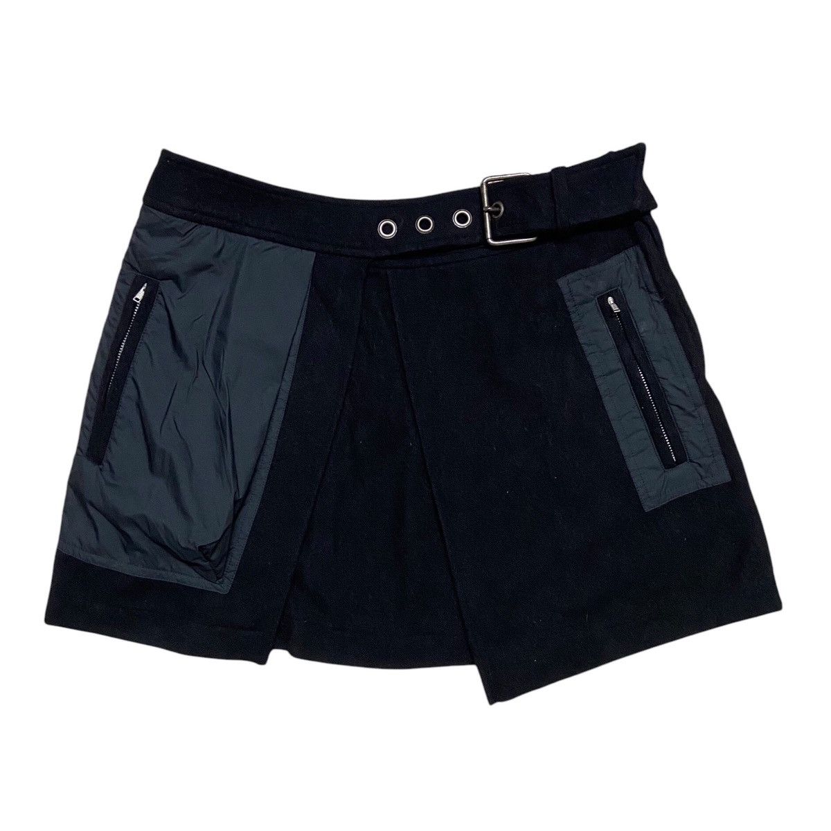 If Six Was Nine × Le Grande Bleu (L.G.B.) × Seditionaries Pour Deux Cargo Utility Mini Skirt Size 30" / US 8 / IT 44 - 1 Thumbnail