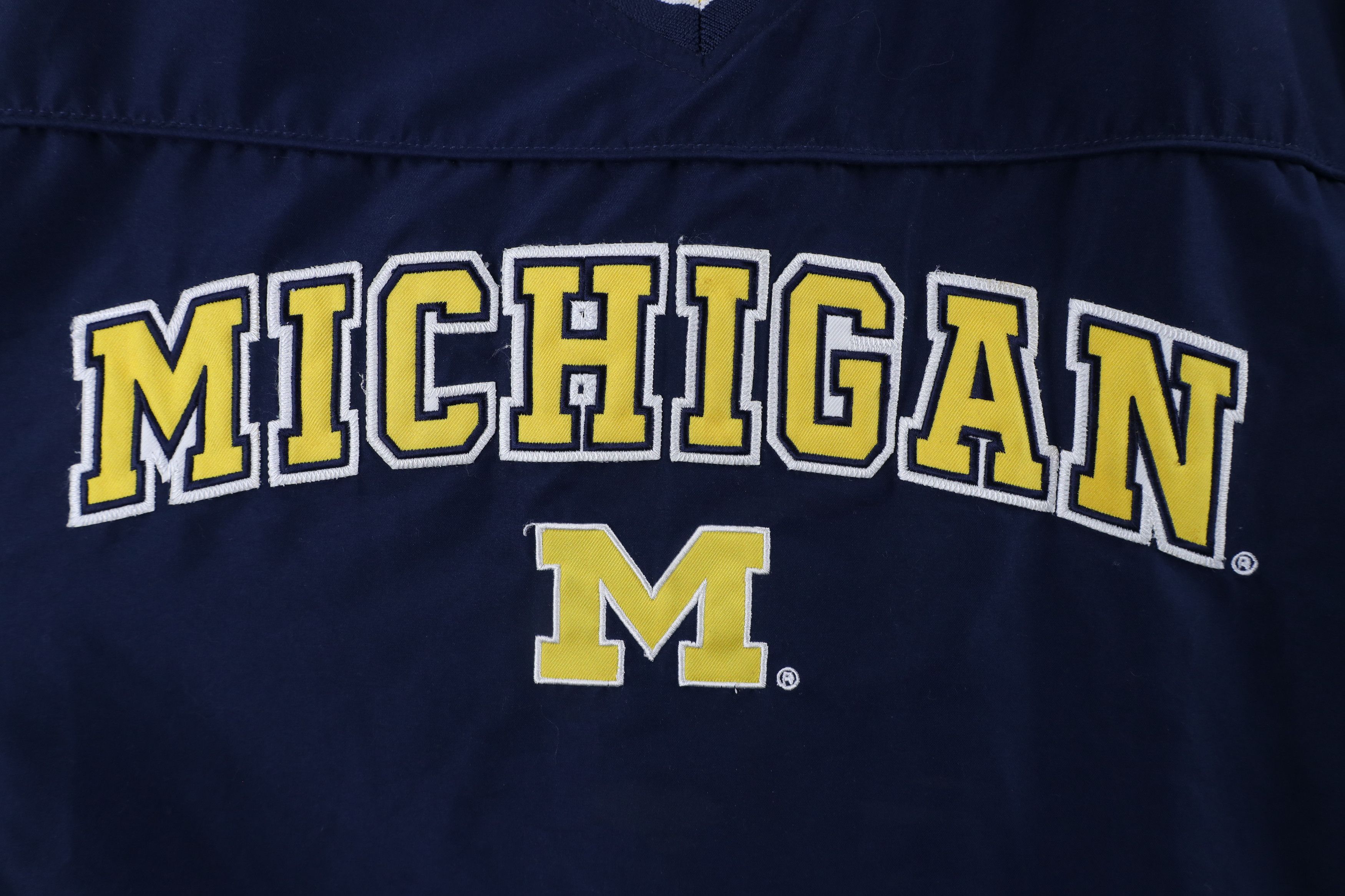 Vintage Vintage Out University of Michigan Pullover Jacket Blue Size US XL / EU 56 / 4 - 5 Thumbnail
