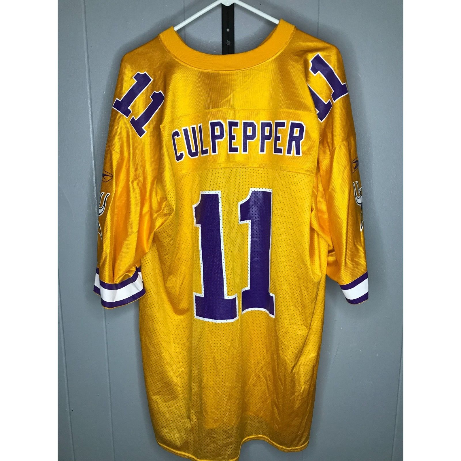 Reebok Vintage Daunte Culpepper #11 Minnesota Vikings NFL Reebok Au Size US XL / EU 56 / 4 - 1 Thumbnail