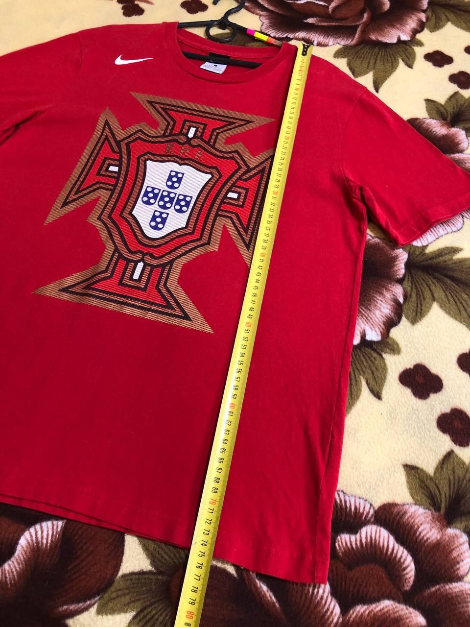 Nike Nike TEE FPF Portugal Crest Football T-Shirt Size US L / EU 52-54 / 3 - 10 Thumbnail