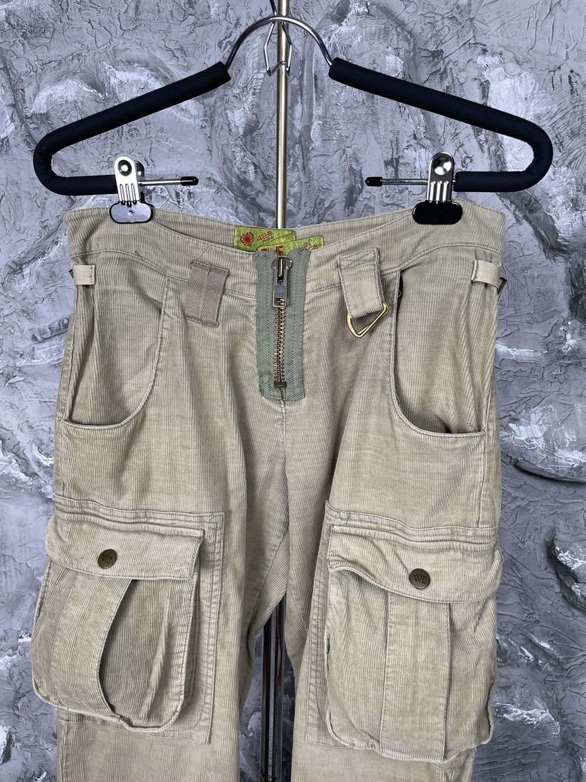 If Six Was Nine × Japanese Brand × Junya Watanabe Vintage Archive Zip Bandage Pants Punk Hysteric Style Size 28" / US 6 / IT 42 - 4 Thumbnail