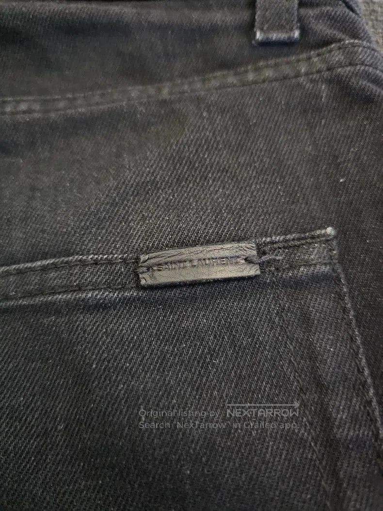 Saint Laurent Paris Saint Laurent D02 Classic Denim Jeans. Size US 32 / EU 48 - 5 Thumbnail