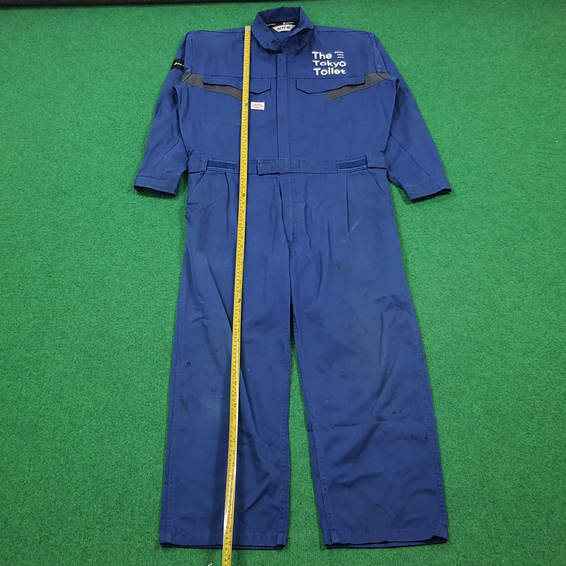 Japanese Brand Vintage The Tokyo Toilet Japan Custom Logo Coverall C298N27 Size US L / EU 52-54 / 3 - 6 Thumbnail