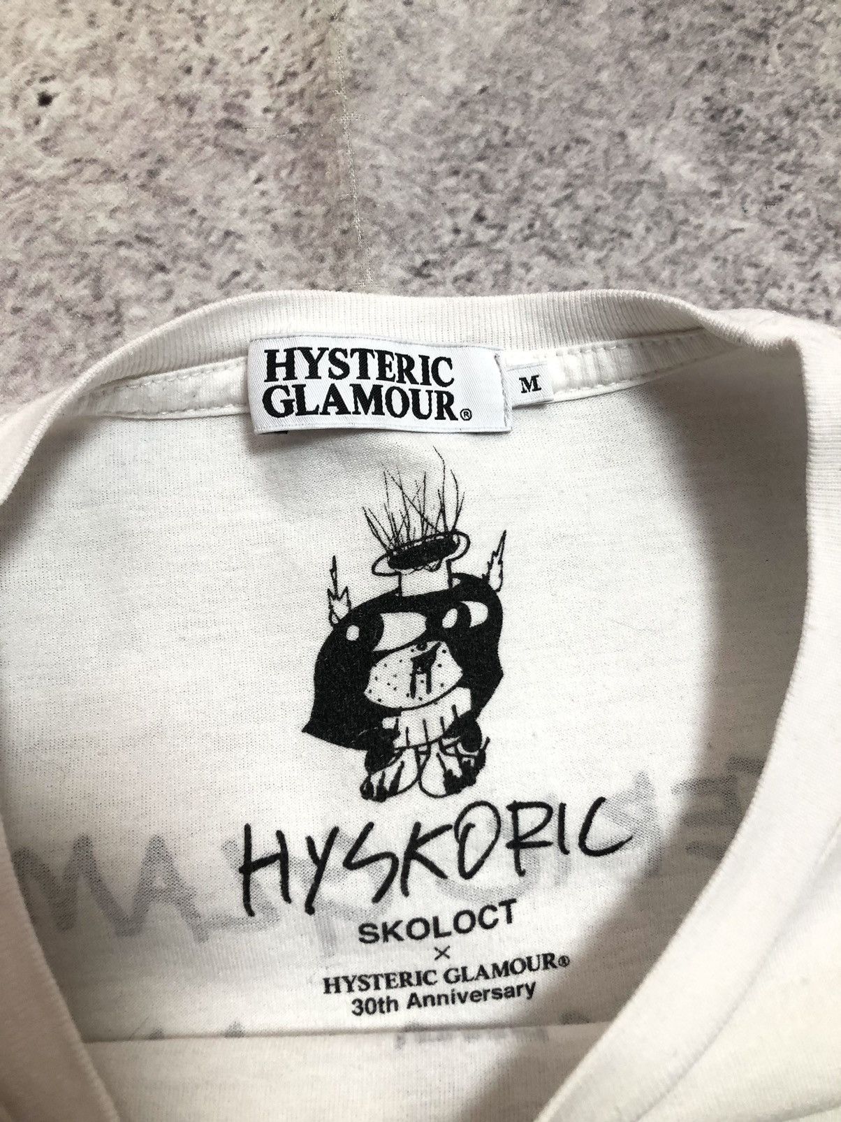 Hysteric Glamour × If Six Was Nine × Number (N)ine Hysteric Glamour x Skoloct 30th Anniversary Guitar Girl Tee Size US M / EU 48-50 / 2 - 3 Thumbnail