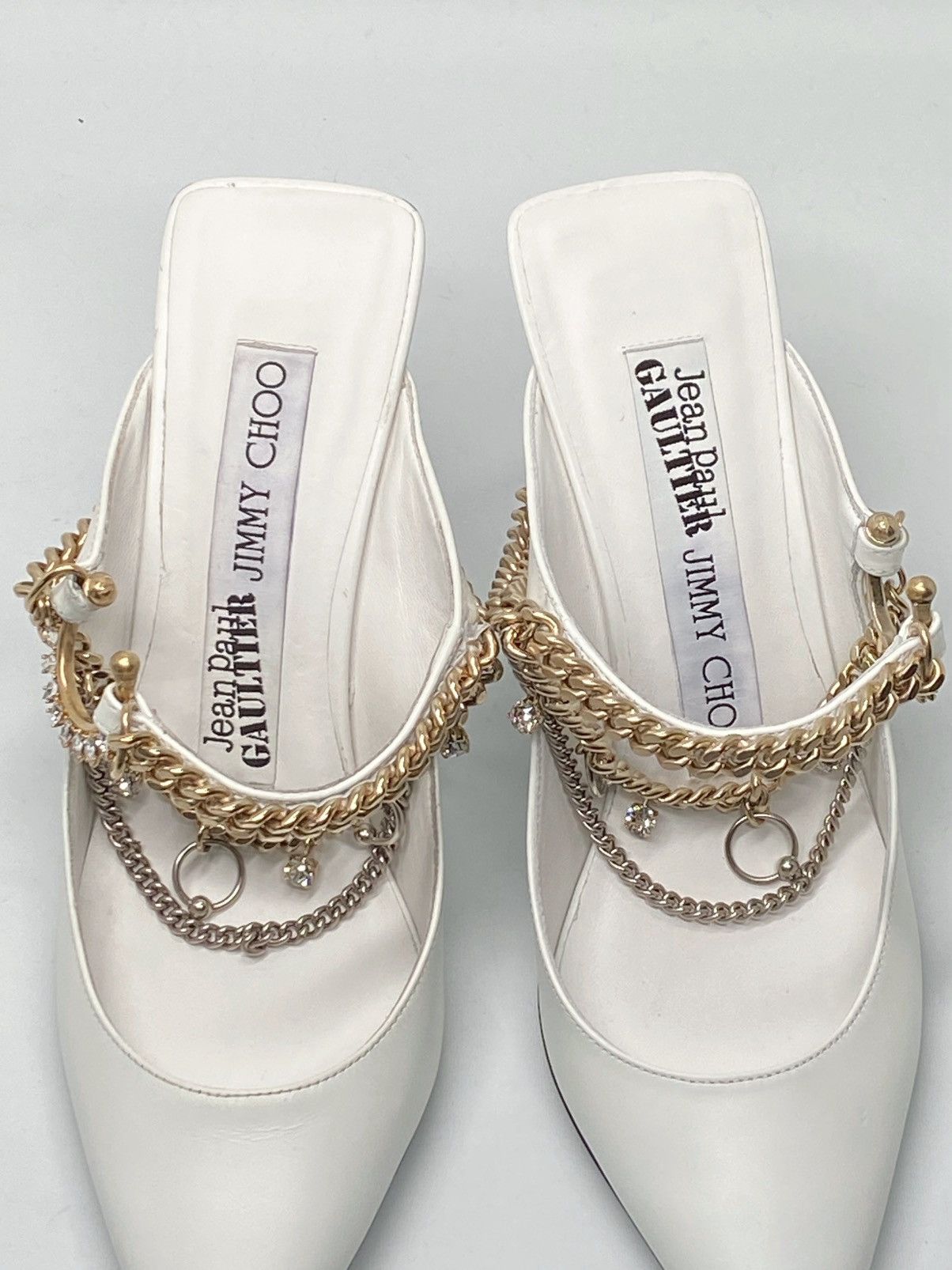 Jimmy Choo Jimmy Choo JEAN PAUL GAULTIER Bing 90MM Mules size 37.5 Size US 7.5 / IT 37.5 - 13 Thumbnail