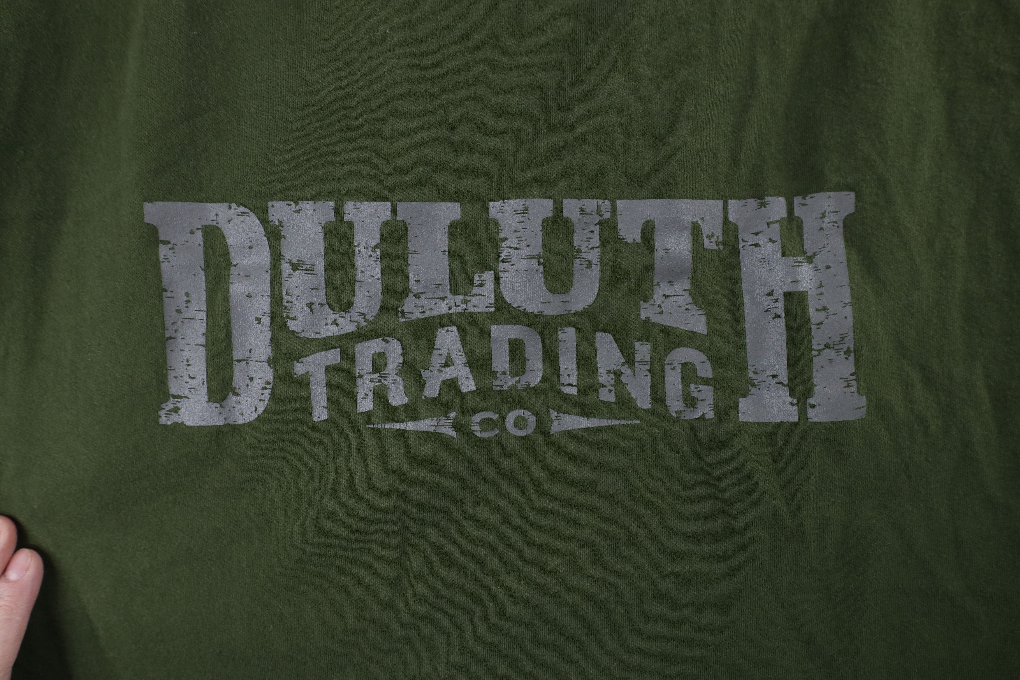 Duluth Trading Company × Vintage Duluth Trading Co Big Logo Longtail Short Sleeve T-Shirt Size US L / EU 52-54 / 3 - 4 Thumbnail