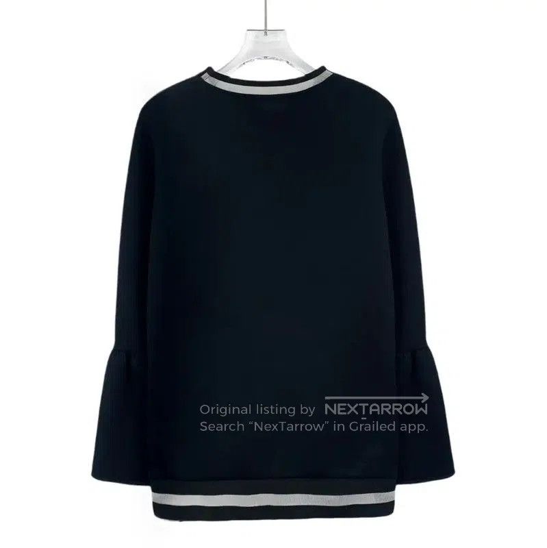 Fendi Fendi Black Women's Sweatshirt with Unique Design . Size M / US 6-8 / IT 42-44 - 2 Thumbnail
