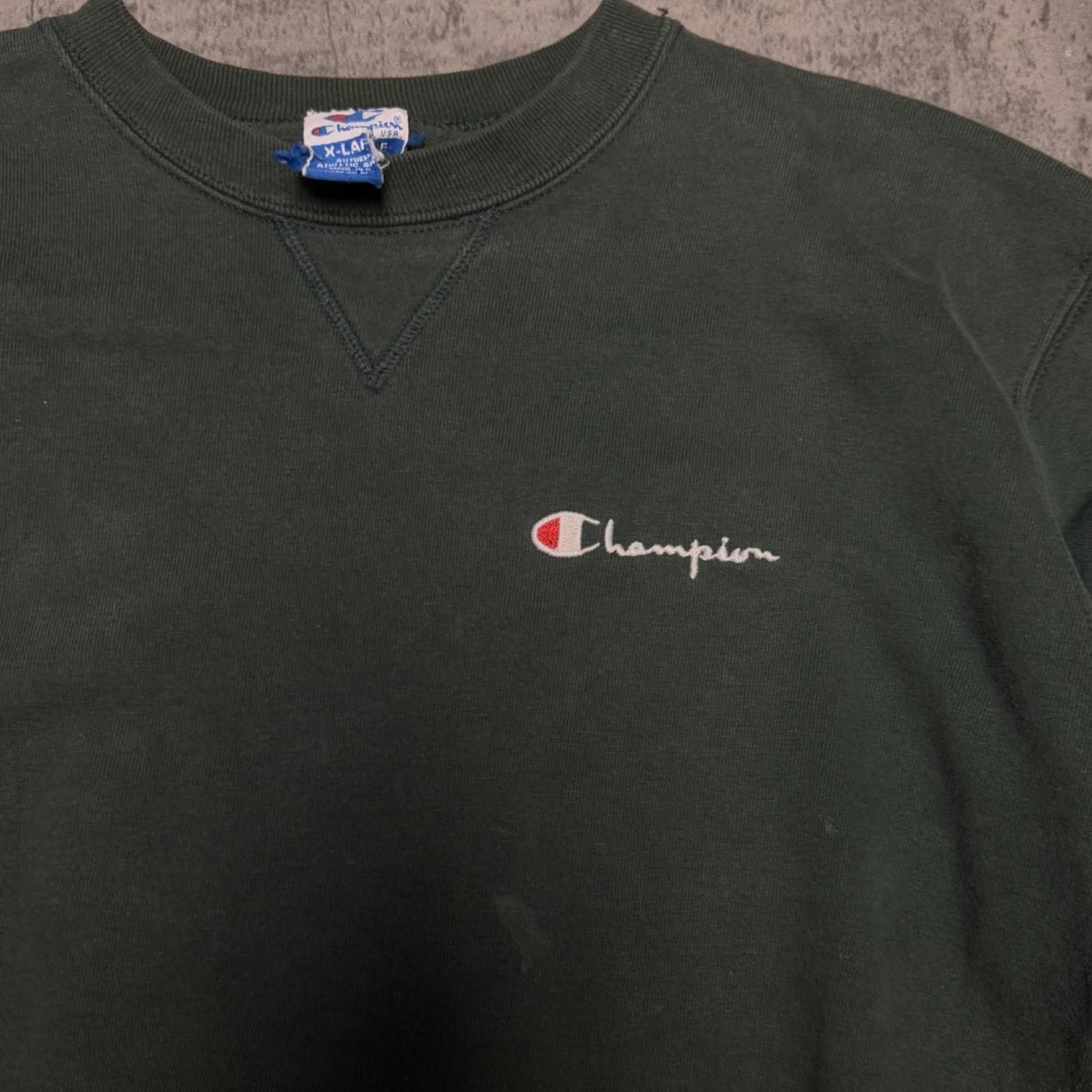 Champion 90s Champion Crewneck -- XL -- Size US XL / EU 56 / 4 - 2 Thumbnail