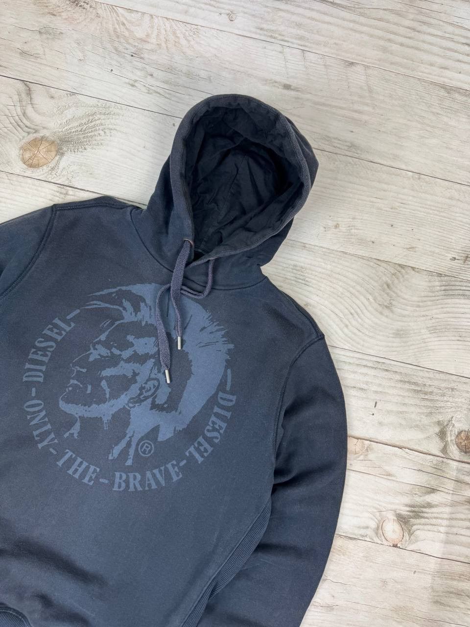 Diesel Vintage Diesel Hoodie Faded Y2K 00s Size US M / EU 48-50 / 2 - 2 Thumbnail