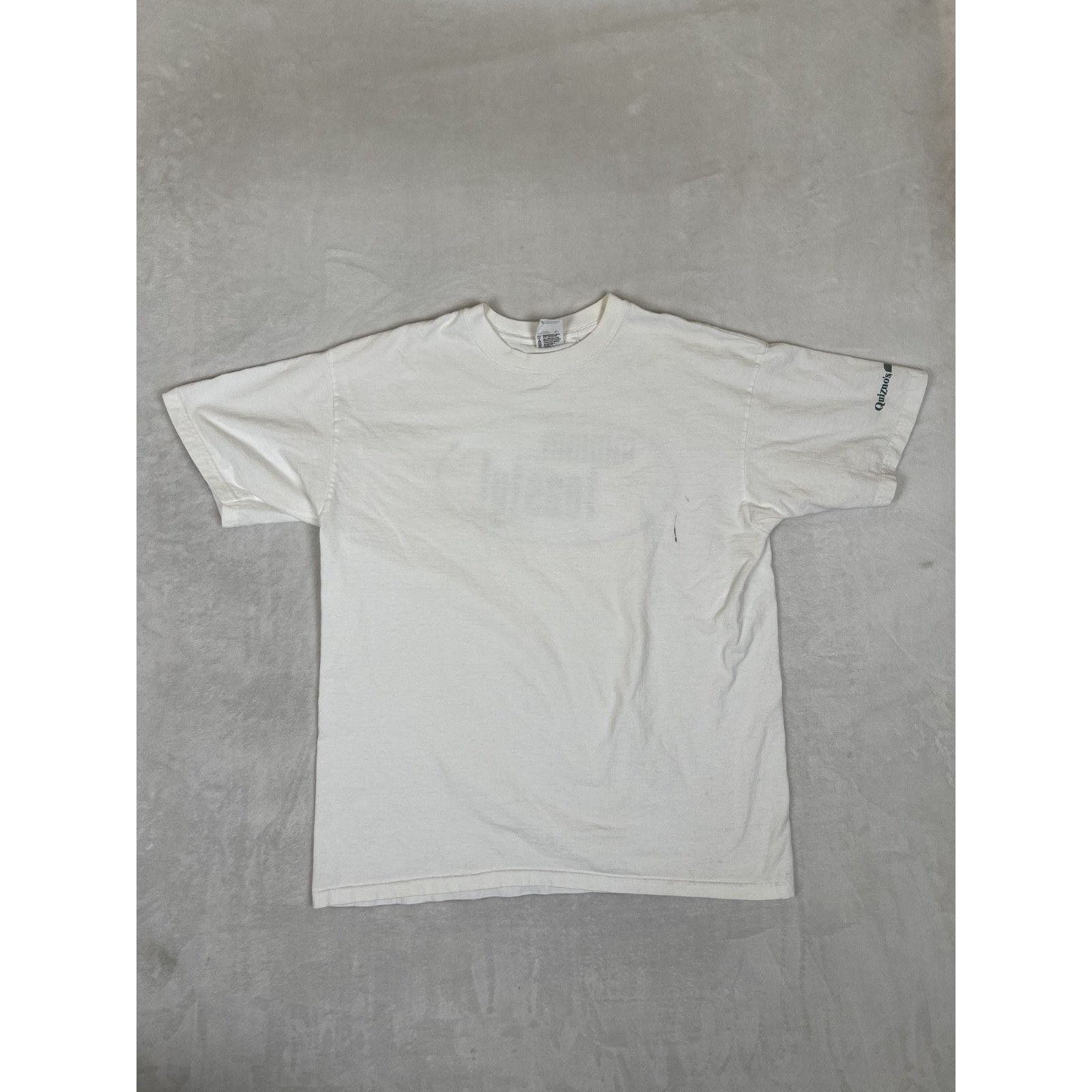Anvil Vintage Quizno's Subs Promo T-Shirt Size Large Y2k "Mmmm Toa Size US L / EU 52-54 / 3 - 2 Thumbnail