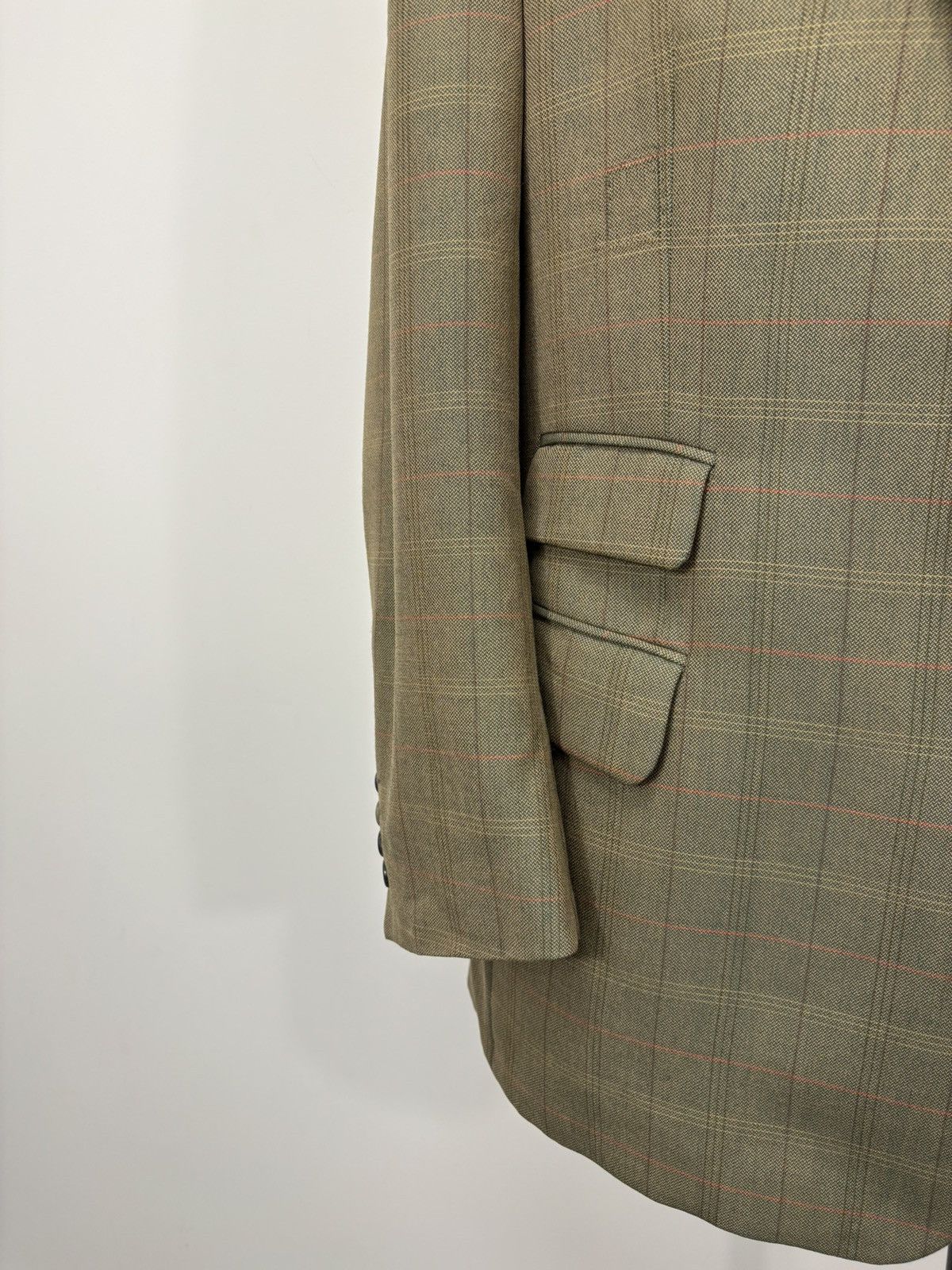 Burberry Vintage Burberry Prince Of Wales Check Wool Blazer Jacket Size 46R - 5 Thumbnail