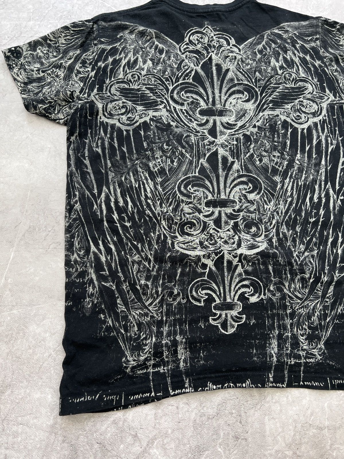 Affliction × Ed Hardy Sk8 FULL PRINT SKULL GRUNDE PUNK T-Shirt y2k affliction Size US M / EU 48-50 / 2 - 10 Thumbnail