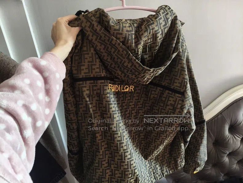 Fendi Fendi Monogram Hooded Blazer Size S / US 4 / IT 40 - 5 Thumbnail