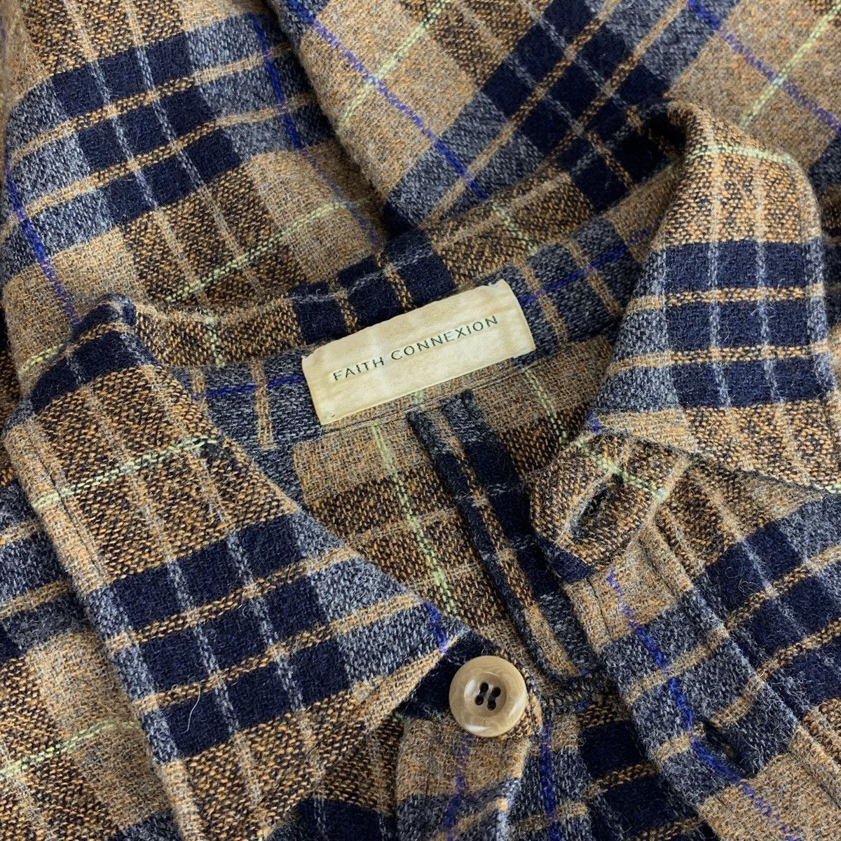 Faith Connexion faith connexion oversized flannel shirt Size US S / EU 44-46 / 1 - 3 Thumbnail