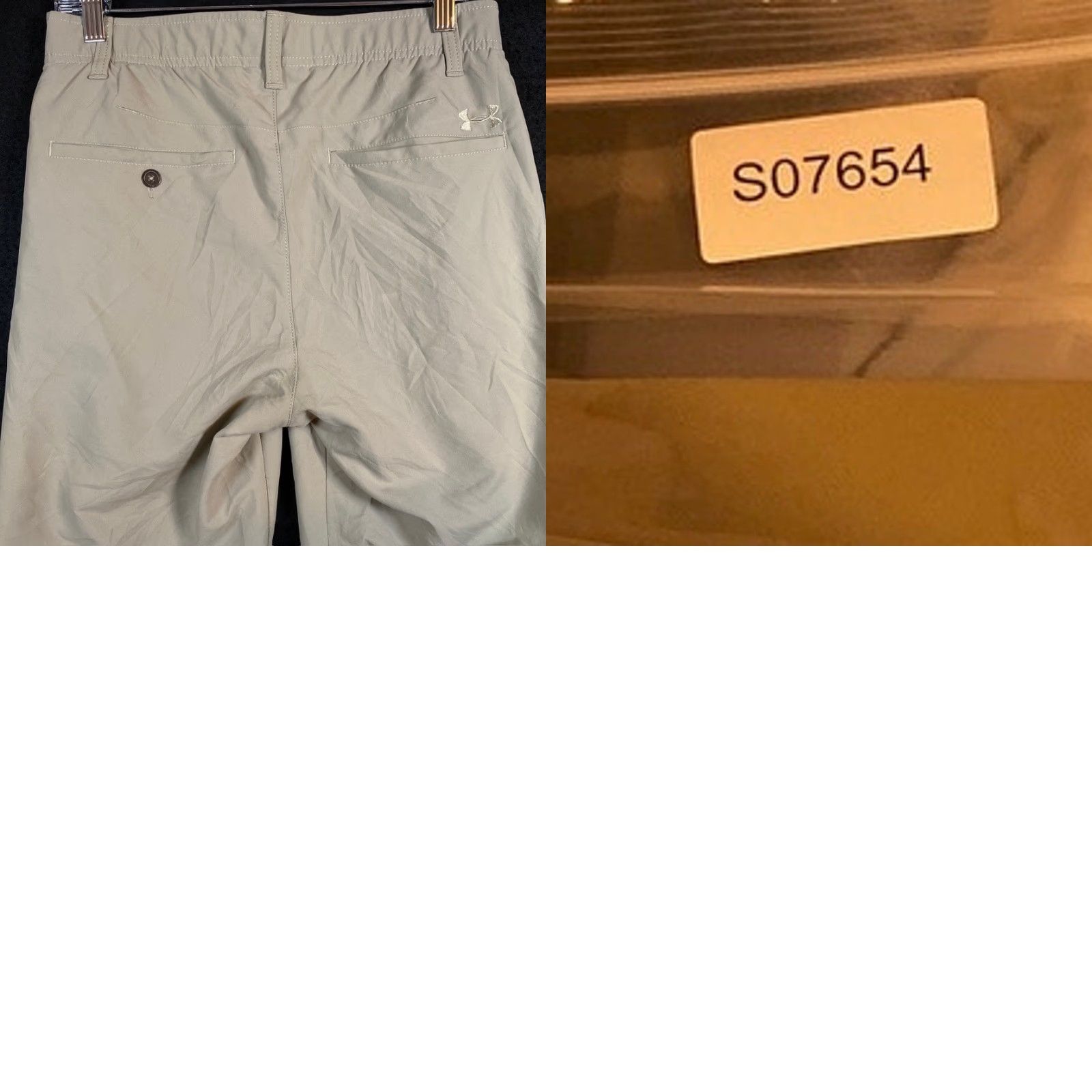 Under Armour Under Armour Mens Pants Tan Hiking Rain Gorpcore Straight Leg Stretch 30x30 Size US 30 / EU 46 - 9 Thumbnail