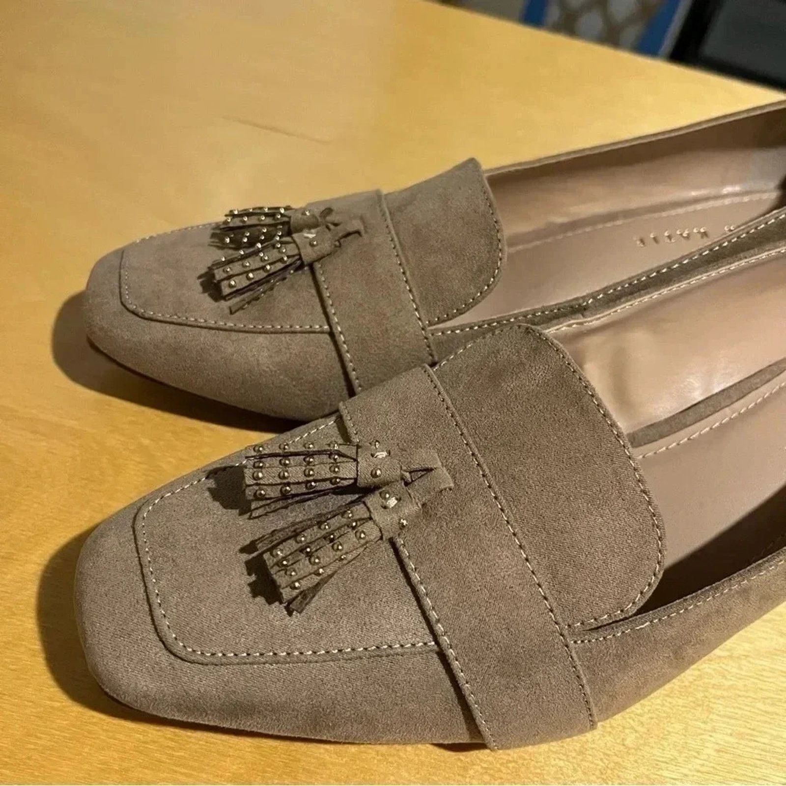 Other Kelly & Katie Beeka Tan Mules Loafers 9.5 Shoes Block Heel Size US 9.5 / IT 39.5 - 13 Thumbnail