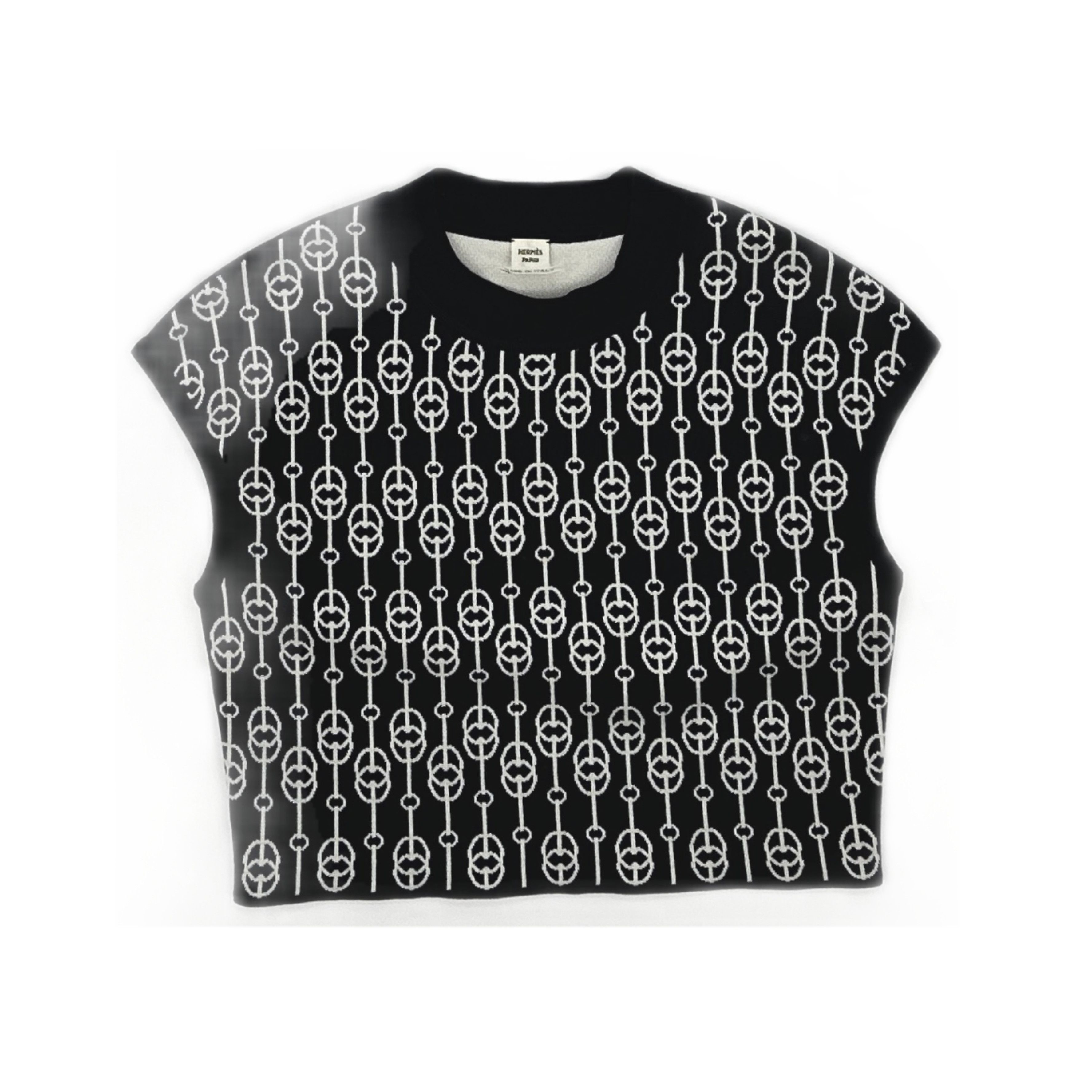 Hermes Hermès Chain Motif Knit Sweater Size 38 Size S / US 4 / IT 40 - 1 Thumbnail