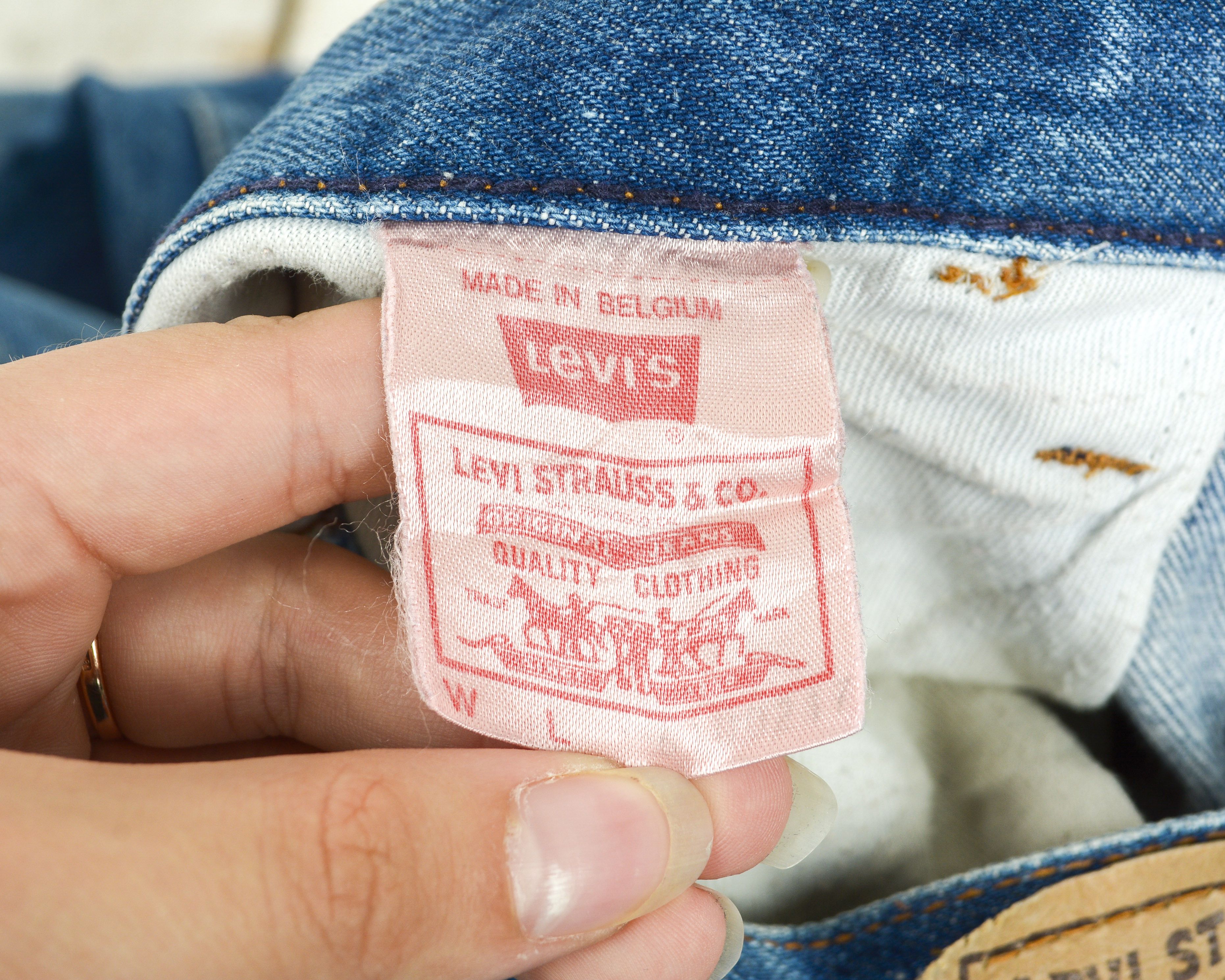 Levi's 610 0217 Jeans W31 L30 Rare Pants Trousers Orange Tab Size US 31 - 11 Thumbnail