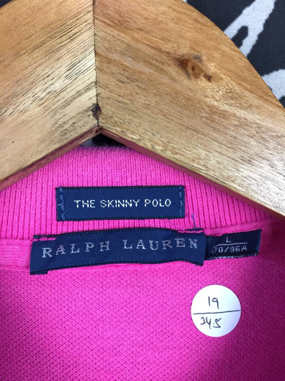 Ralph Lauren Vtg Ralph Lauren Pony Logo The Skinny Polo Shirt Size L / US 10 / IT 46 - 7 Thumbnail