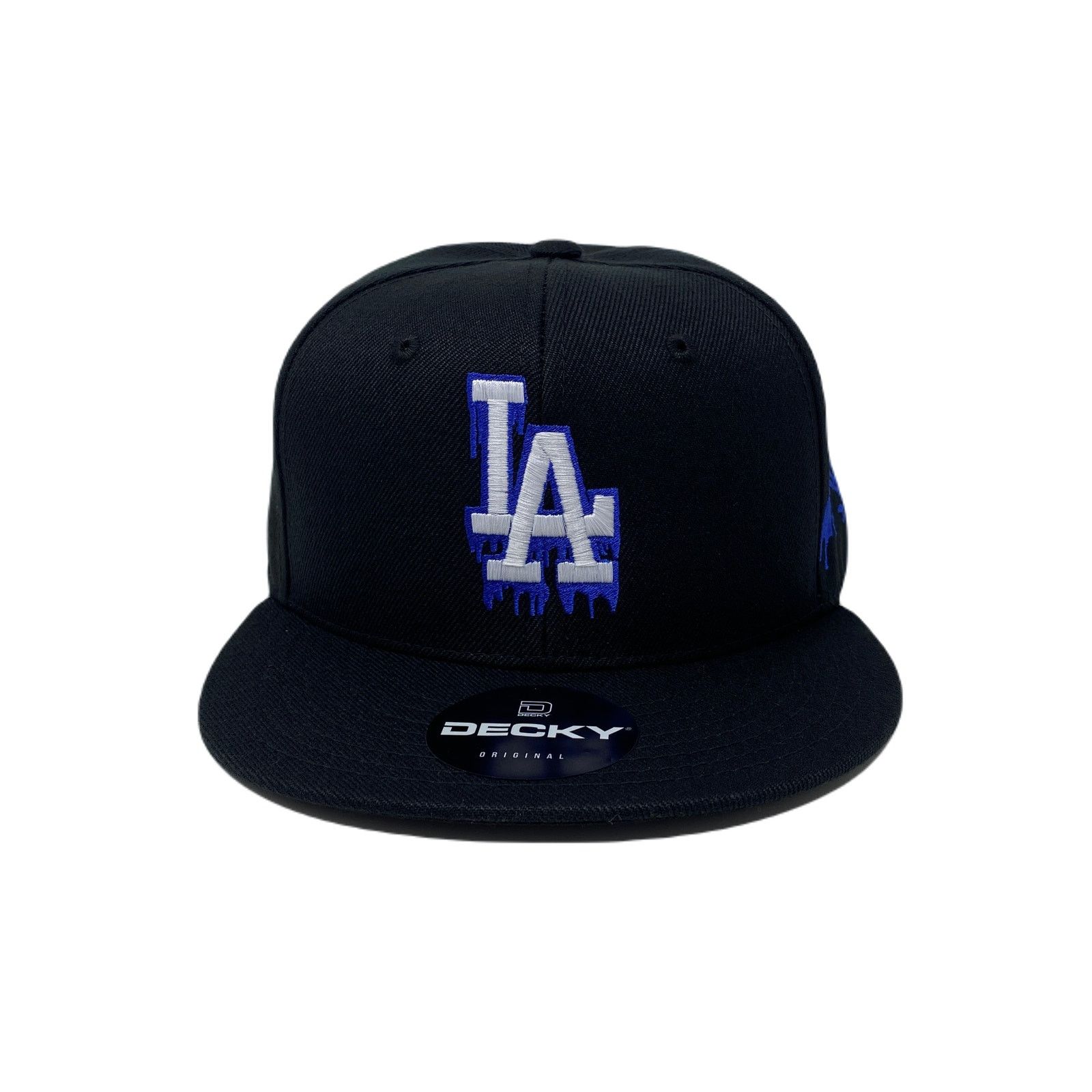 Other Los Angeles LA Drip (Blue) Bloody Hands Snapback Hat Size ONE SIZE - 4 Thumbnail