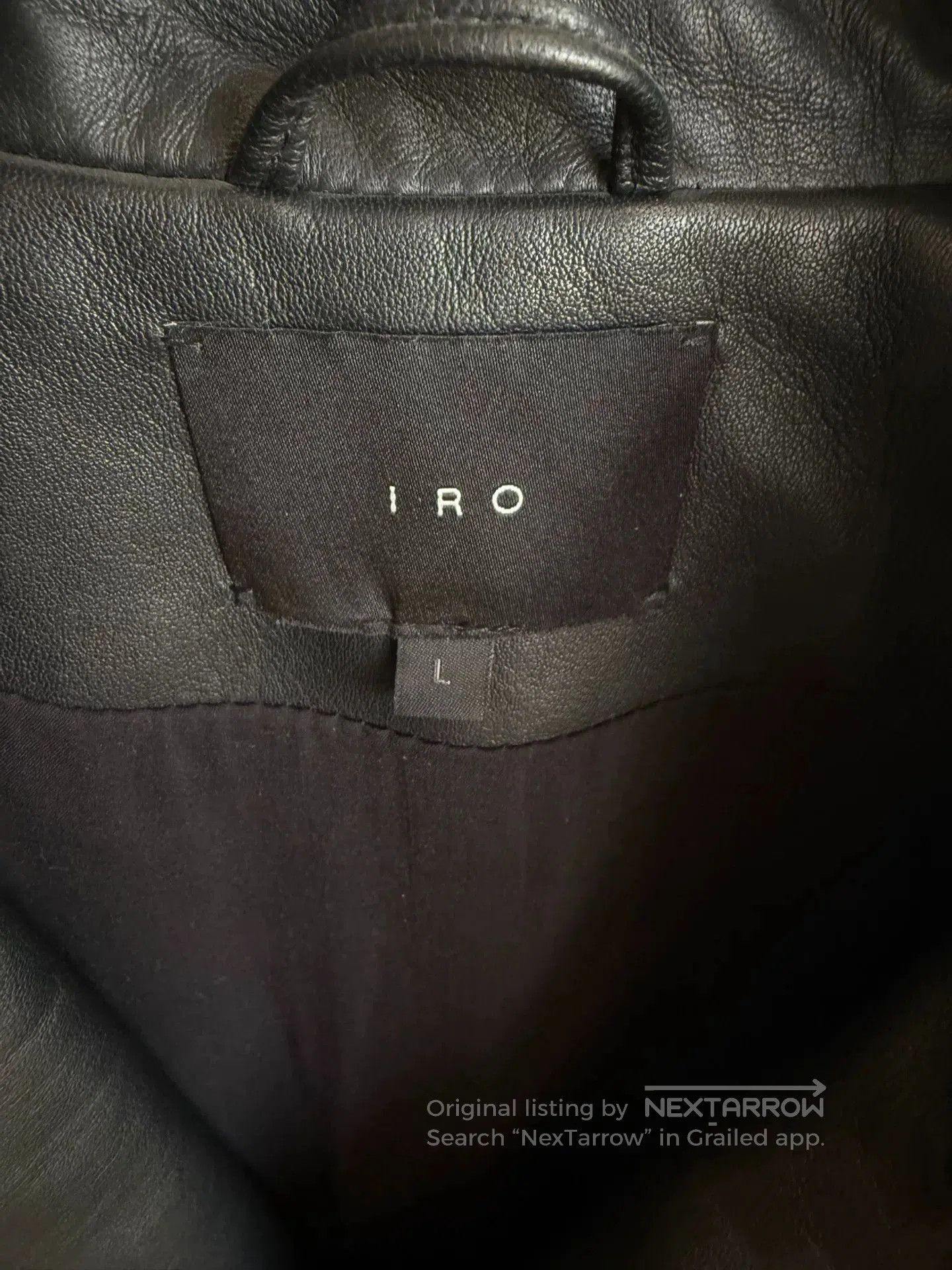 Iro IRO Lambskin Leather Motorcycle Jacket. Size US L / EU 52-54 / 3 - 5 Thumbnail