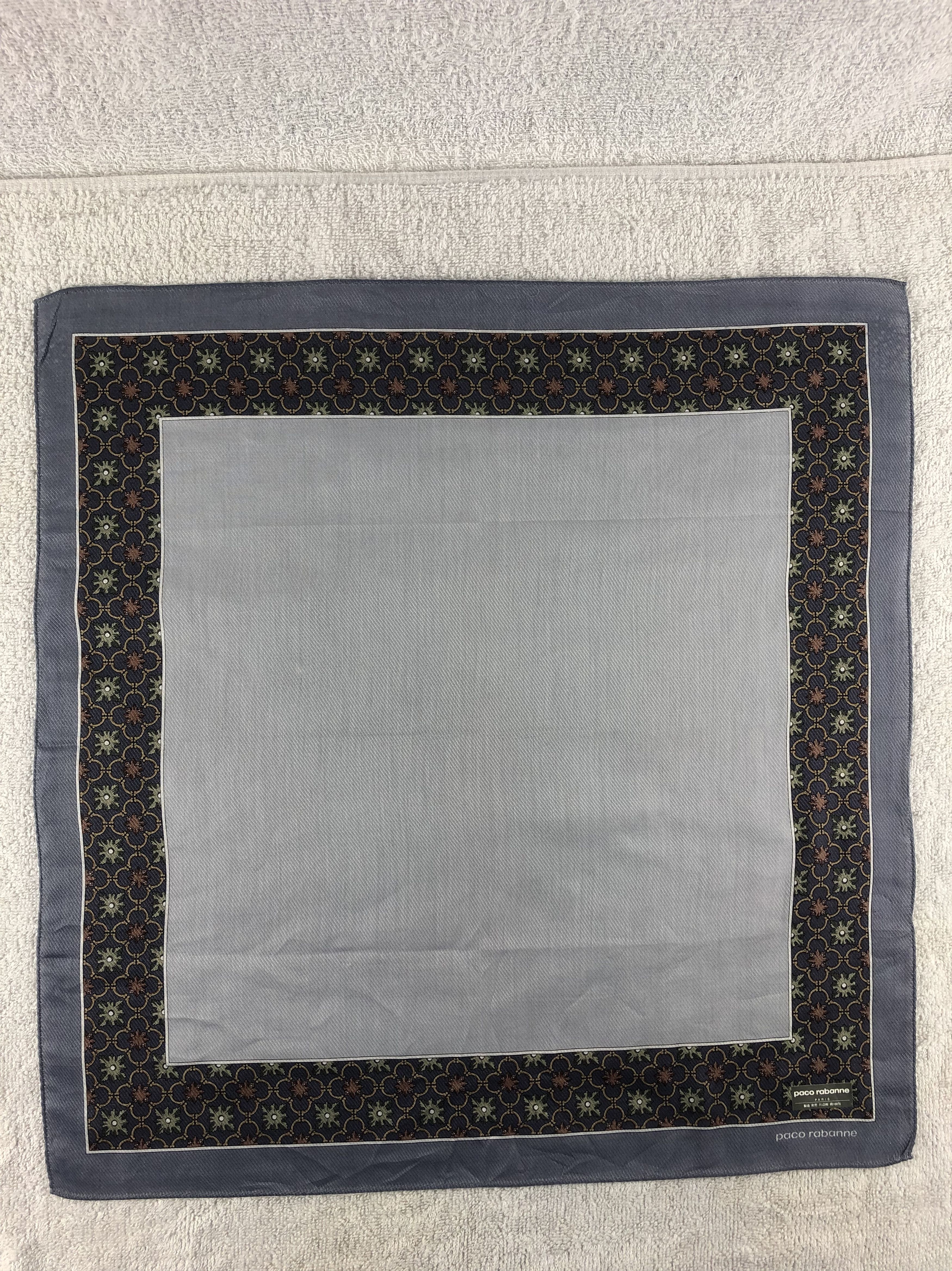 Paco Rabanne × Vintage Paco Rabanne Handkerchief / Bandana / Neckerchief Size ONE SIZE - 3 Thumbnail