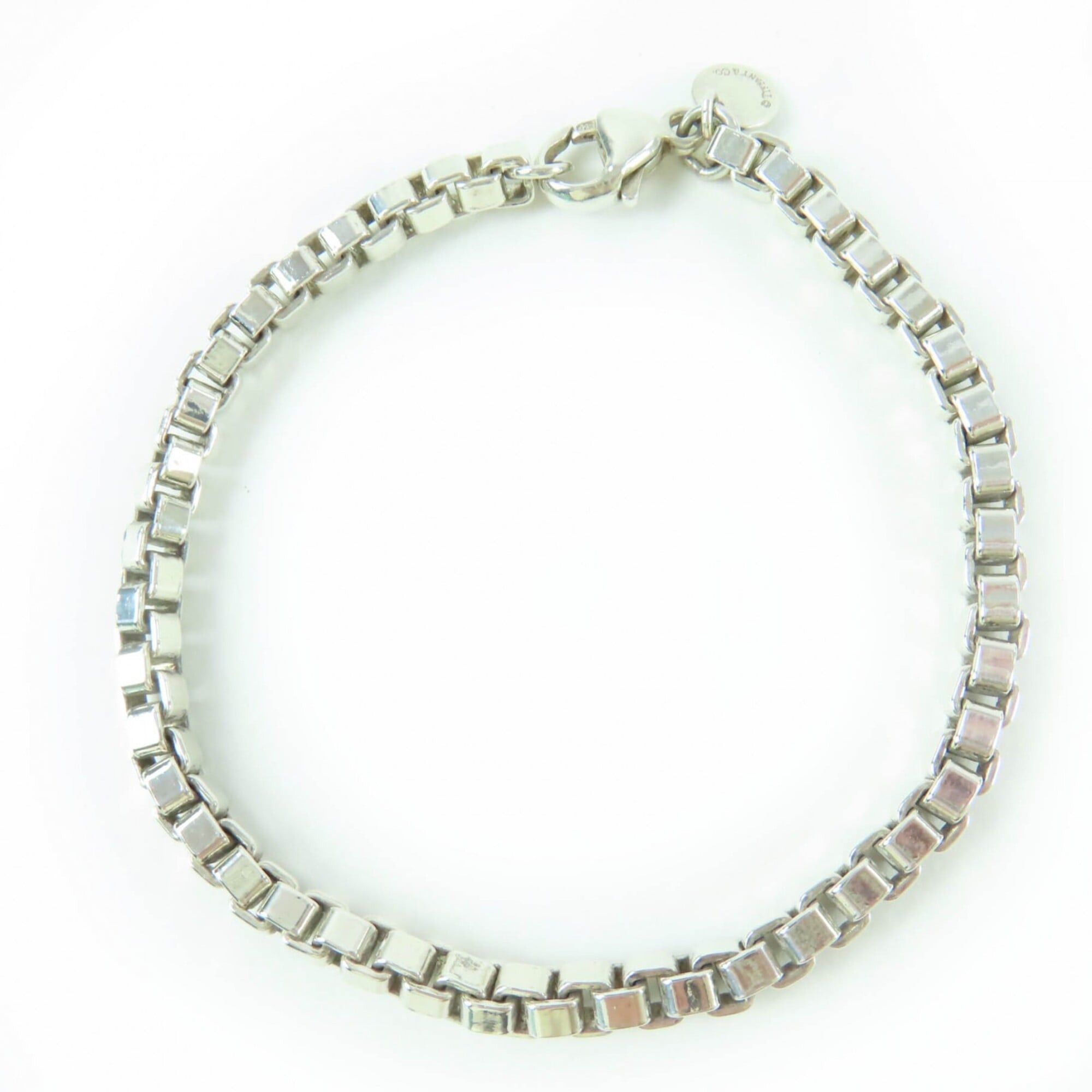 Tiffany & Co. TIFFANY&Co. Tiffany Venetian 925 Bangle Bracelet, Silver, with dust bag, Weight 16.1g, Women's. Size ONE SIZE - 1 Thumbnail