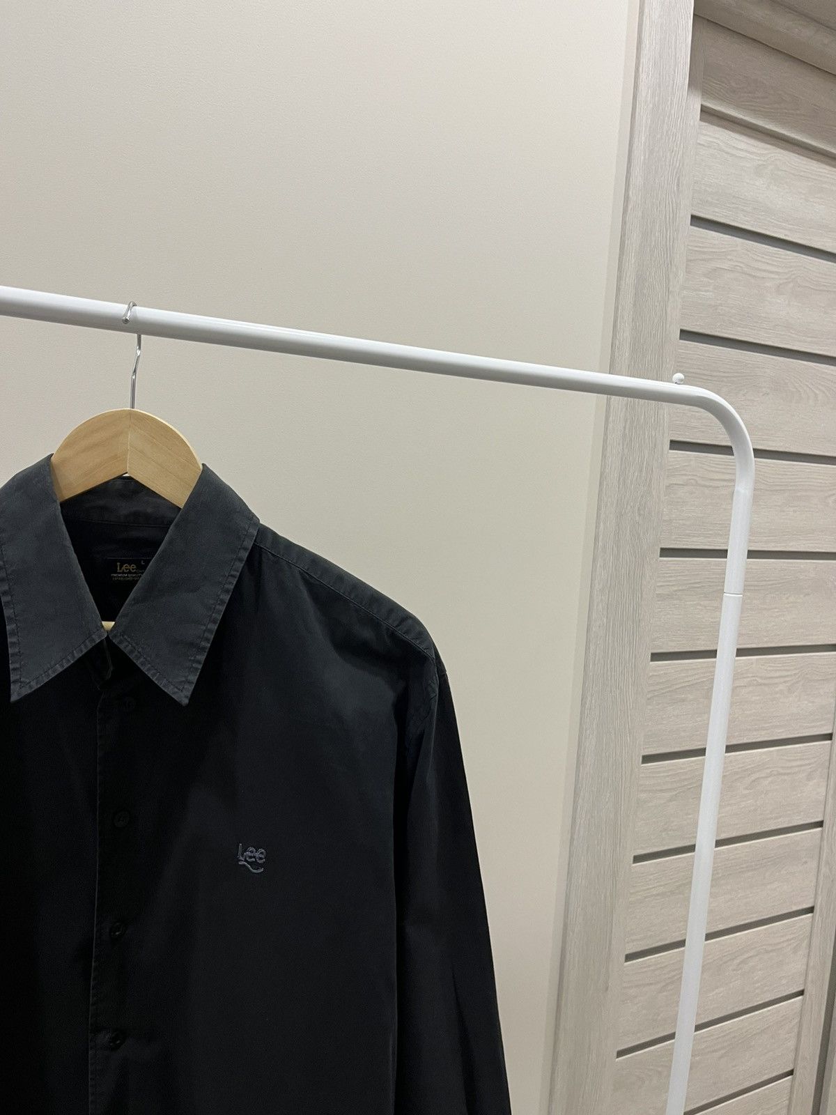 Lee Lee Shirt Vintage 90s size L Black Y2K Made in USA Size US L / EU 52-54 / 3 - 2 Thumbnail