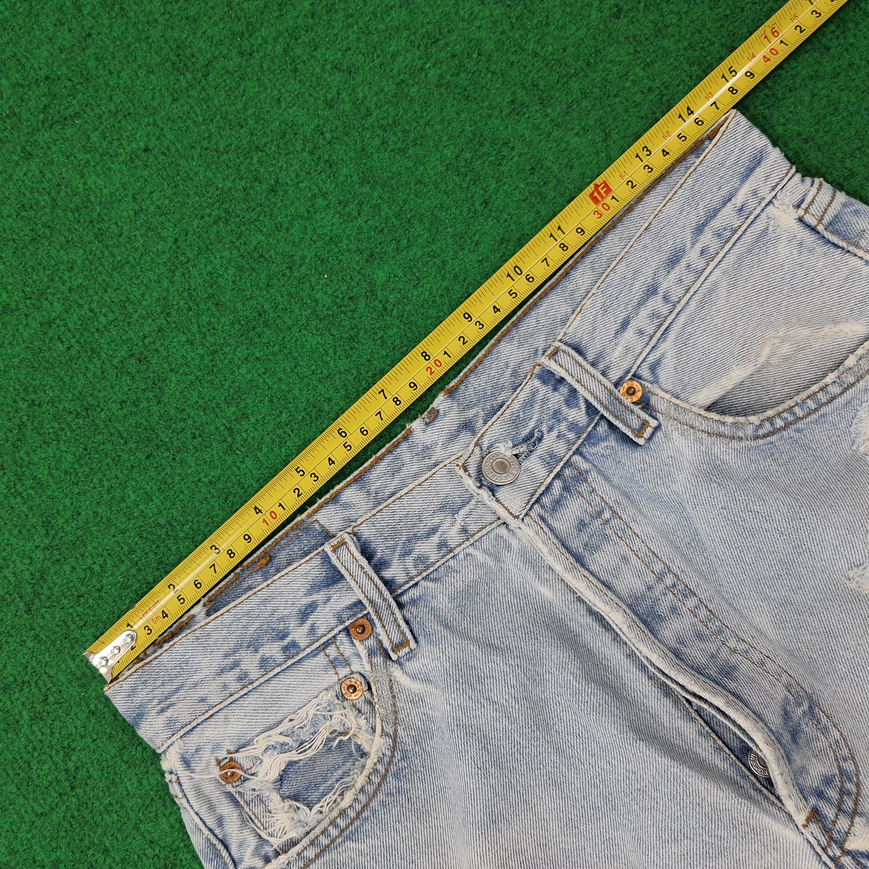 Levi's Vintage Levi's Distressed Doraemon Patchwork Jean C252N17 Size US 28 / EU 44 - 11 Thumbnail