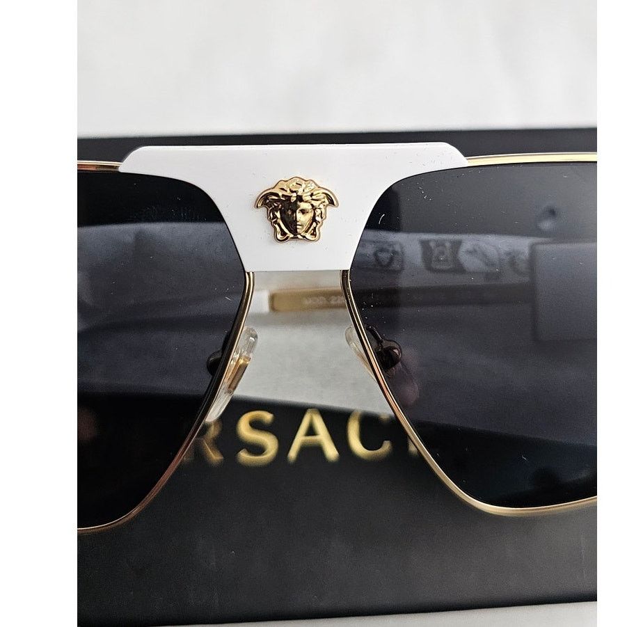 Versace Versace men's VE2251 navigator/pilot sunglasses Size ONE SIZE - 5 Thumbnail