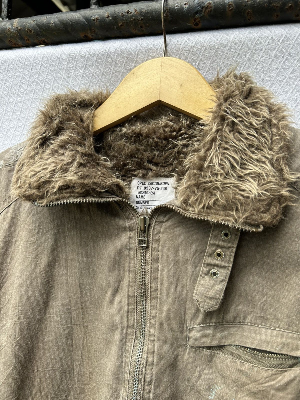 Isamu Katayama Backlash × Japanese Brand × KMRii Faux fur zip jacket parka japanese style Ifsixwasnine LGB Size US L / EU 52-54 / 3 - 7 Thumbnail