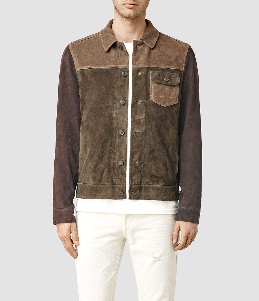 Allsaints Allsaints Dakota Suede Jacket Size US S / EU 44-46 / 1 - 1 Thumbnail