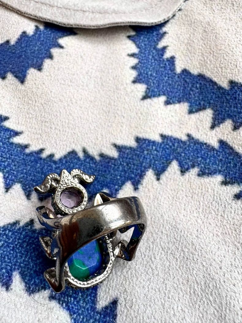 Vivienne Westwood Vivienne Westwood Vintage insect turquoise ring Size ONE SIZE - 3 Thumbnail