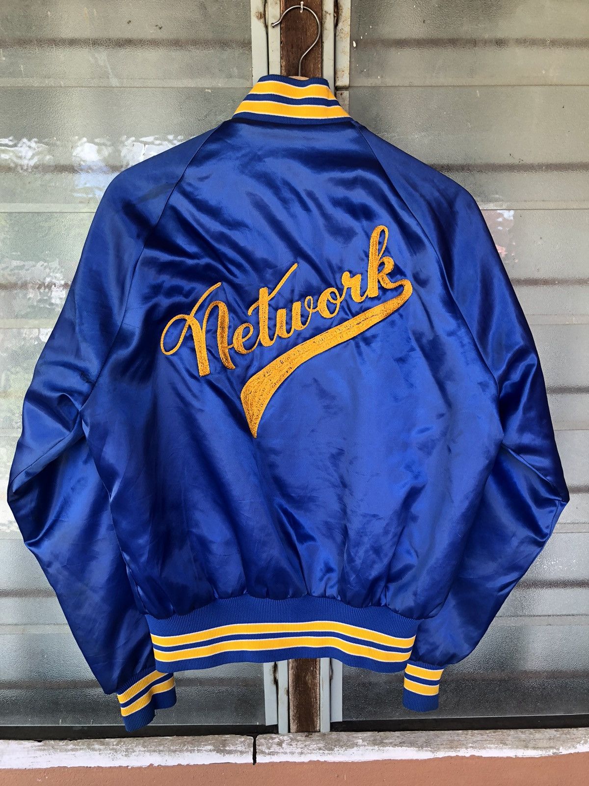 Dunbrooke Vintage 80's Pla Jac by Dunbrooke Network Bomber Jacket Size US S / EU 44-46 / 1 - 7 Thumbnail