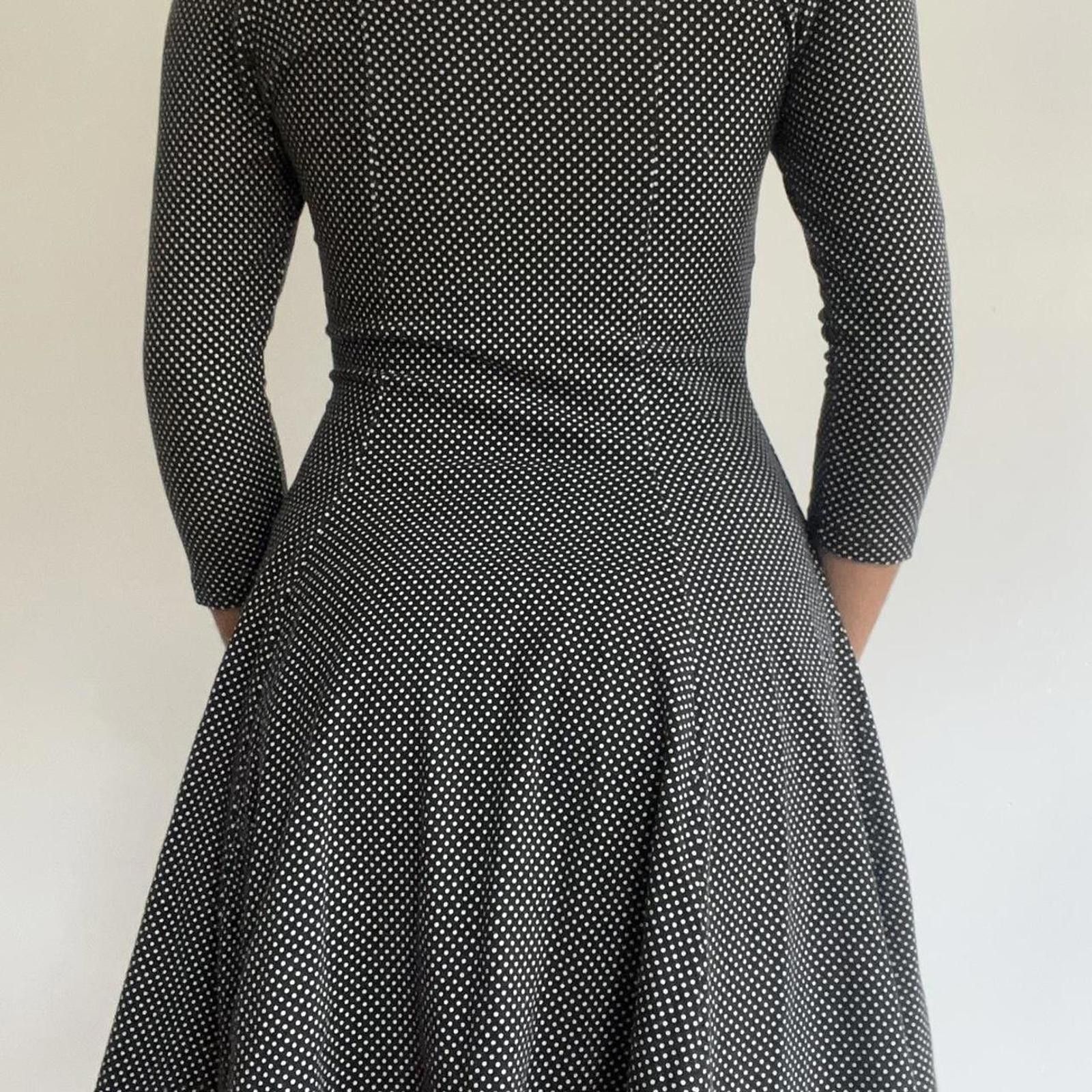 Forever 21 Black and white polka dot off the shoulder dress Size M / US 6-8 / IT 42-44 - 3 Thumbnail